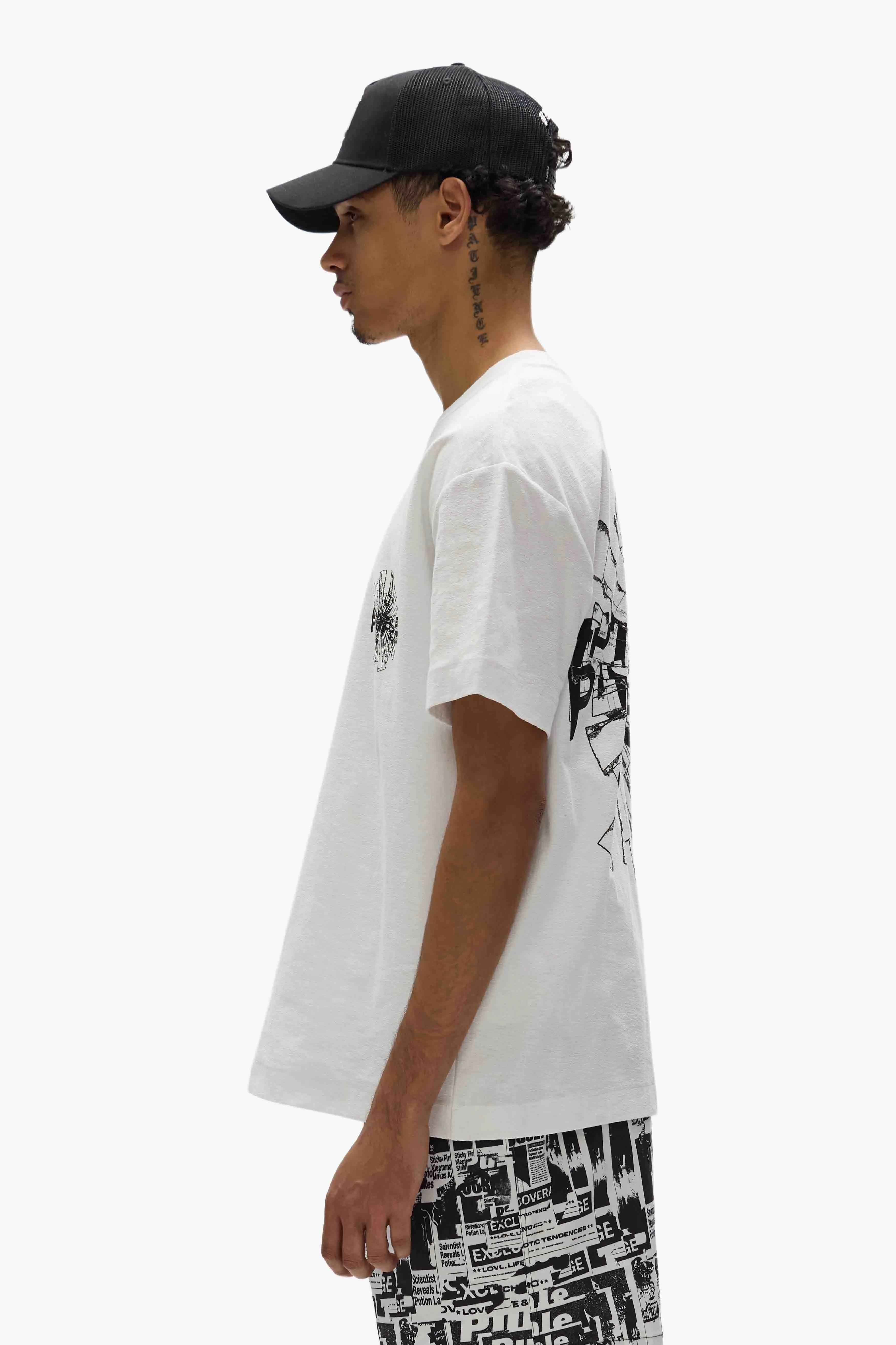 Shattered Tee sold by PURPLE BRAND product image thumbnail 2