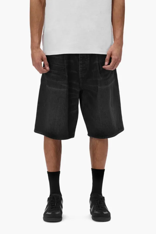 P059 Pleated Short made by PURPLE BRAND