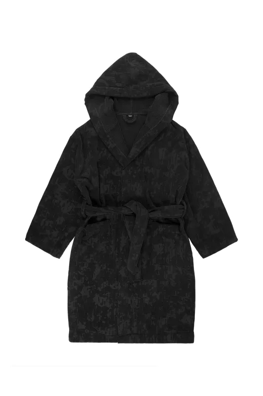 Gothic Terry Bathrobe made by PURPLE BRAND