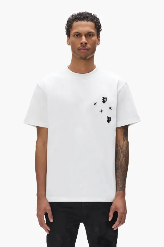 Star Monogram Tee made by PURPLE BRAND