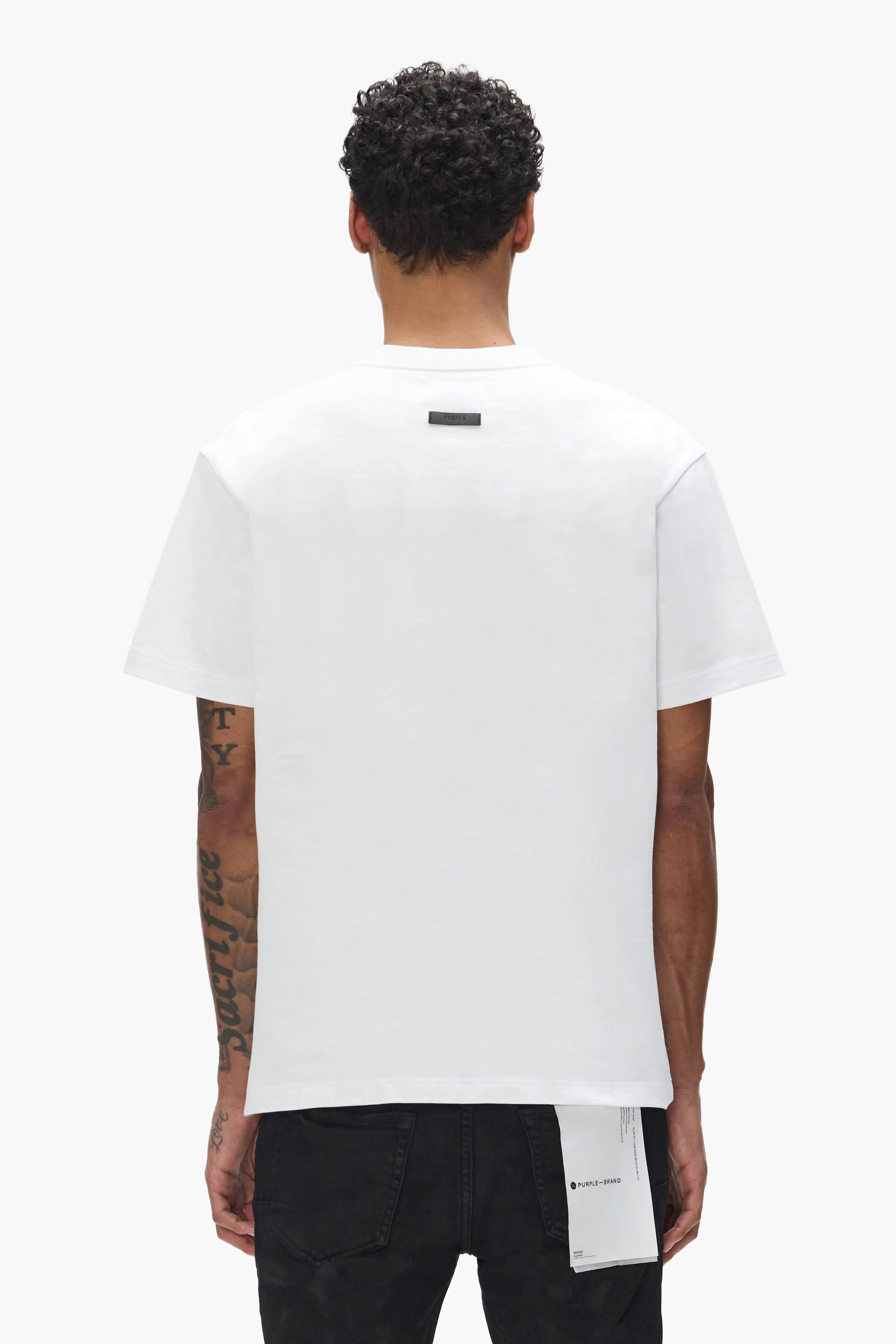 Star Monogram Tee sold by PURPLE BRAND product image thumbnail 3