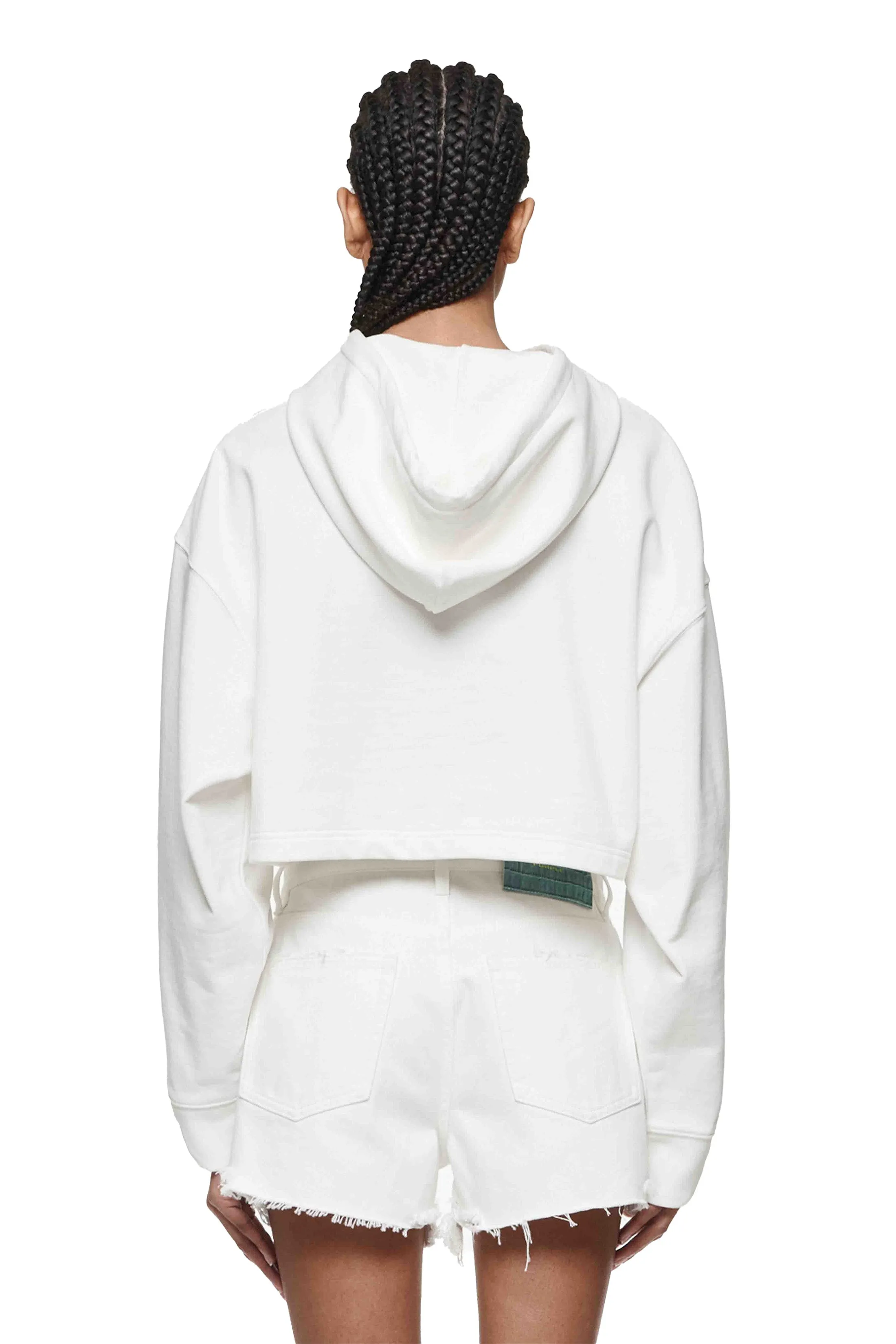Uppercut Cropped Hoodie sold by PURPLE BRAND product image thumbnail 2