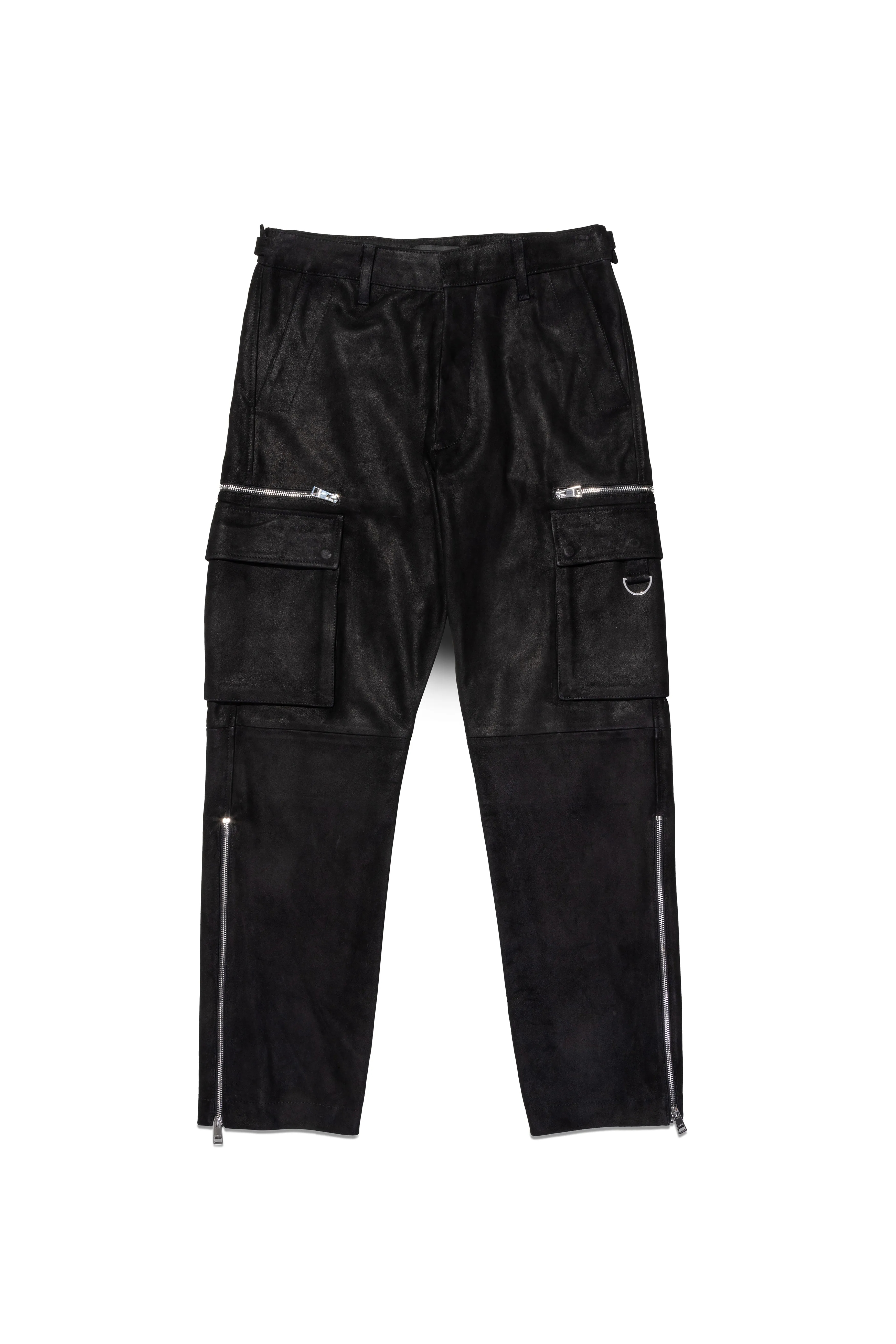 Suede Zip Cargo Pant sold by PURPLE BRAND product image thumbnail 3