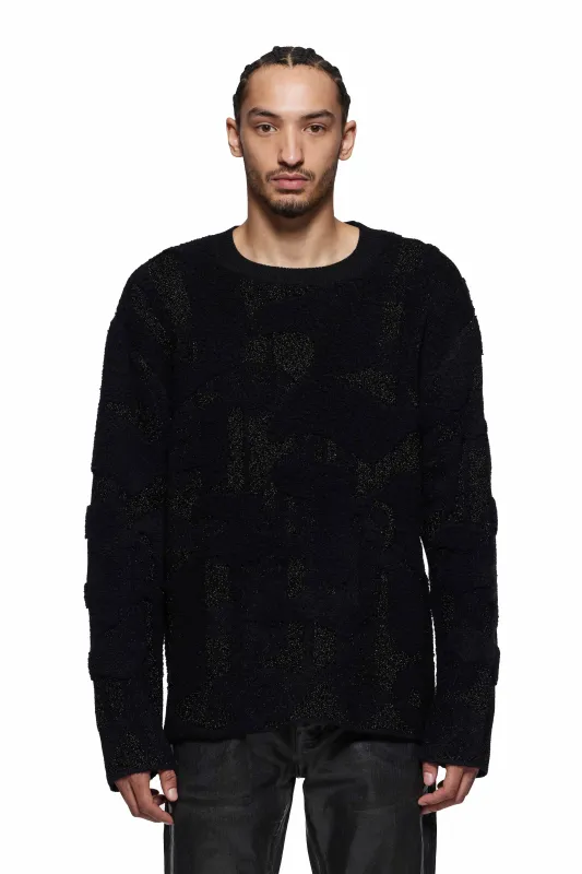 Gothic Camo Sweater made by PURPLE BRAND