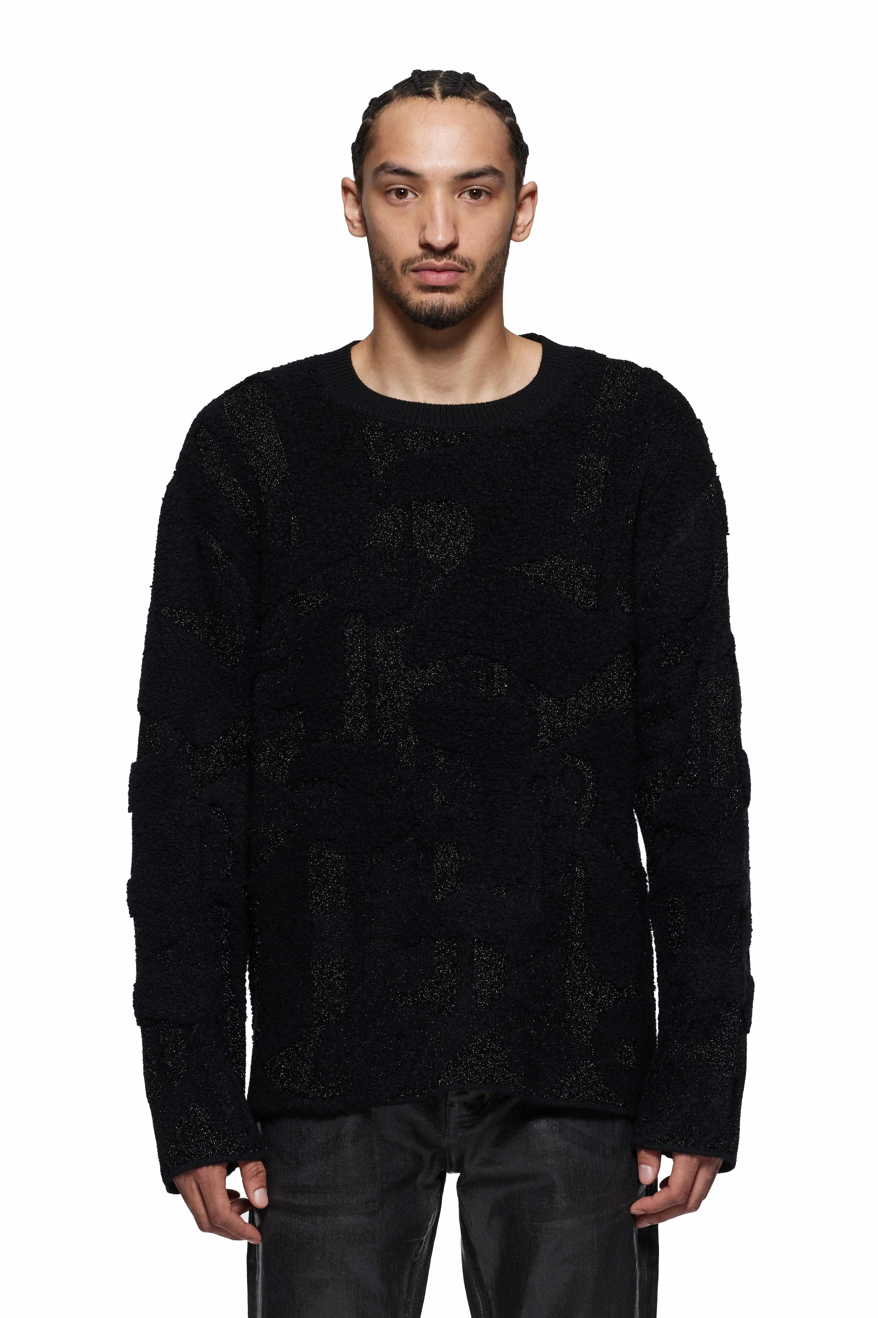 Gothic Camo Sweater sold by PURPLE BRAND