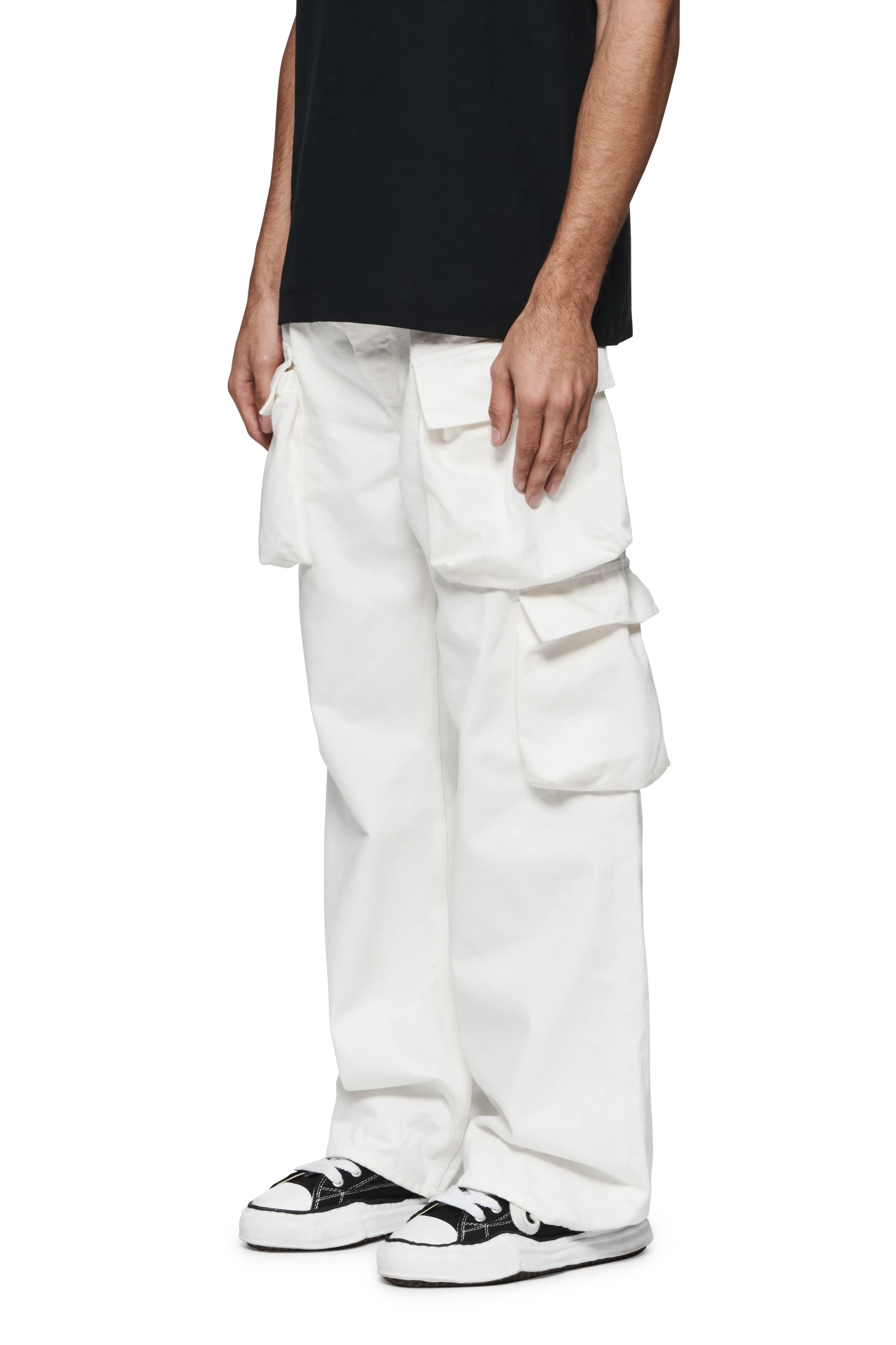 P018 Triple Pocket Cargo sold by PURPLE BRAND product image thumbnail 2