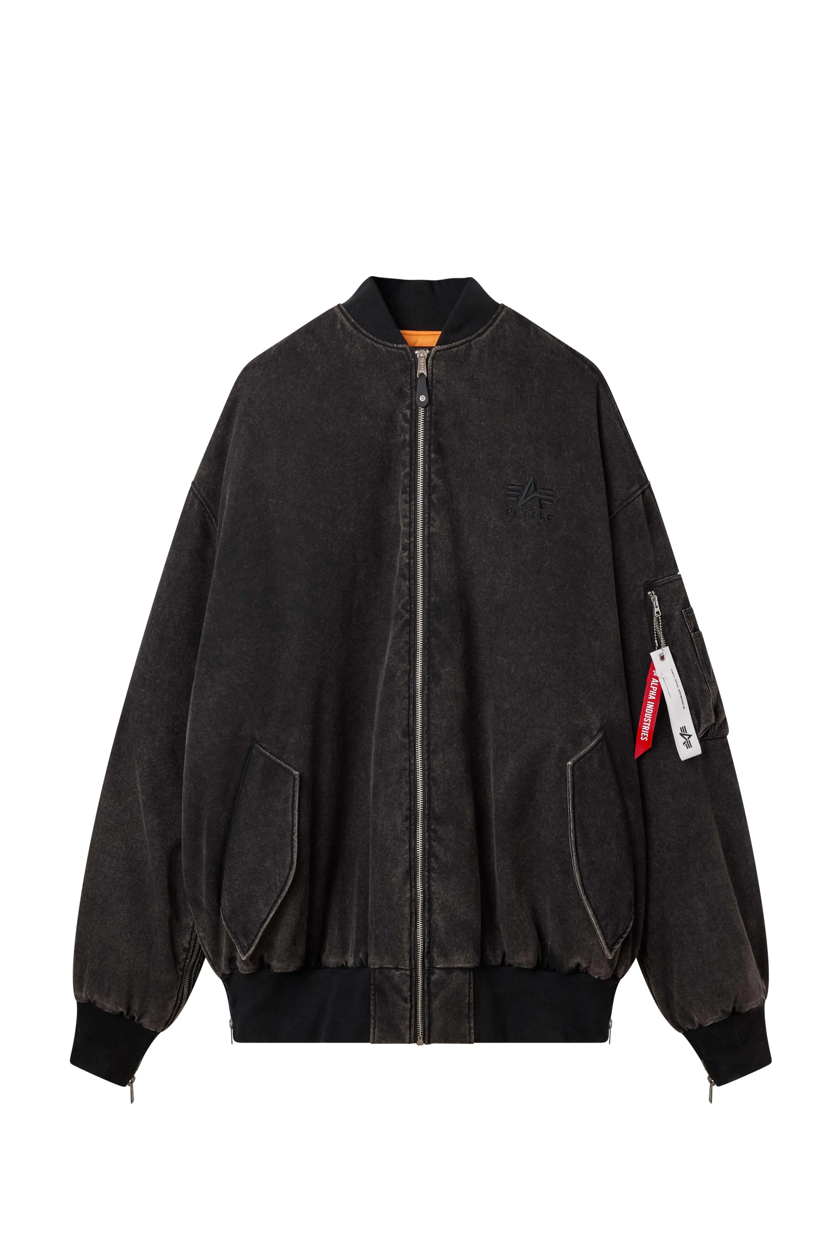 Purple X Alpha Industries Giant Bomber sold by PURPLE BRAND product image thumbnail 5