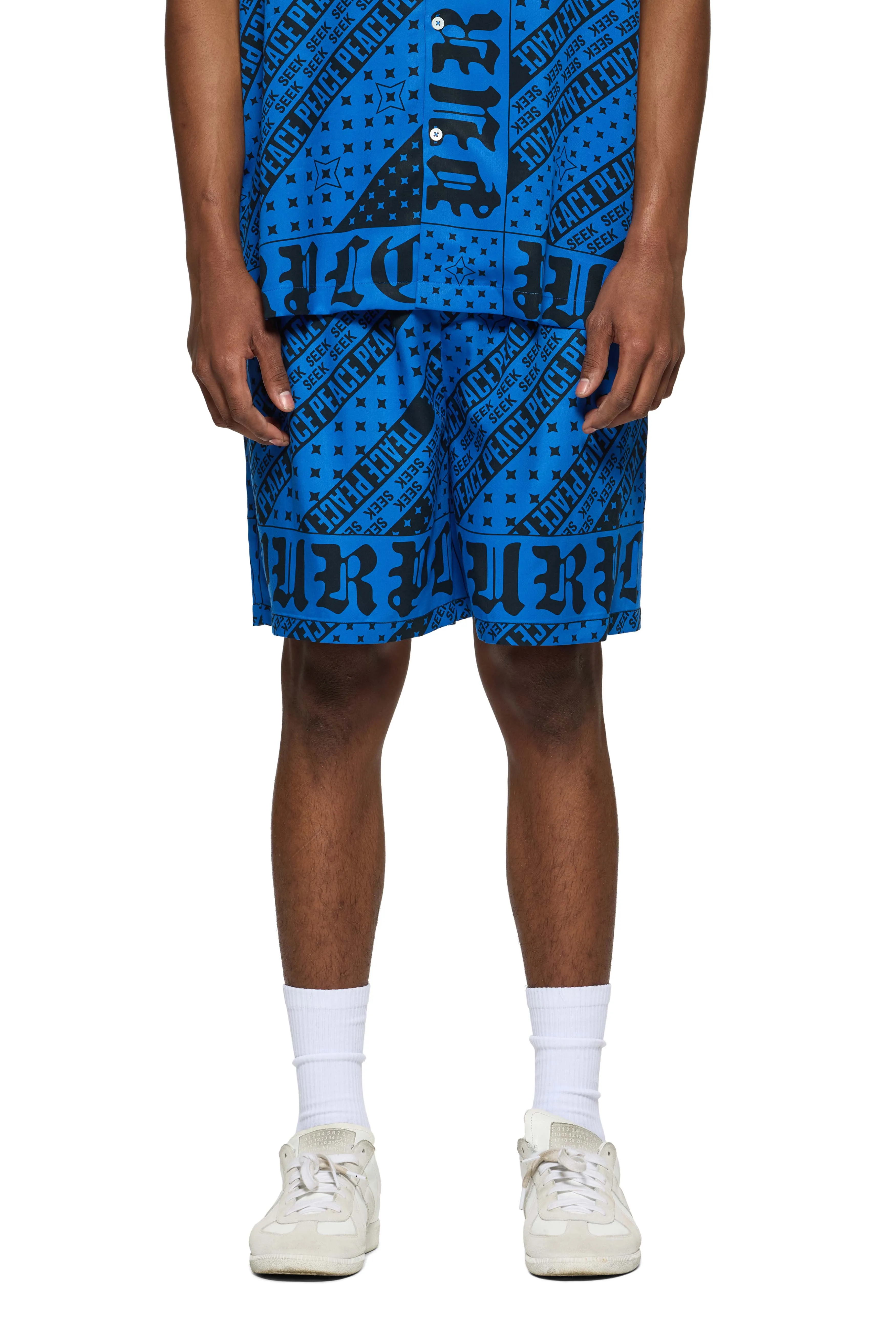 Flag Bandana Shorts sold by PURPLE BRAND product image thumbnail 2