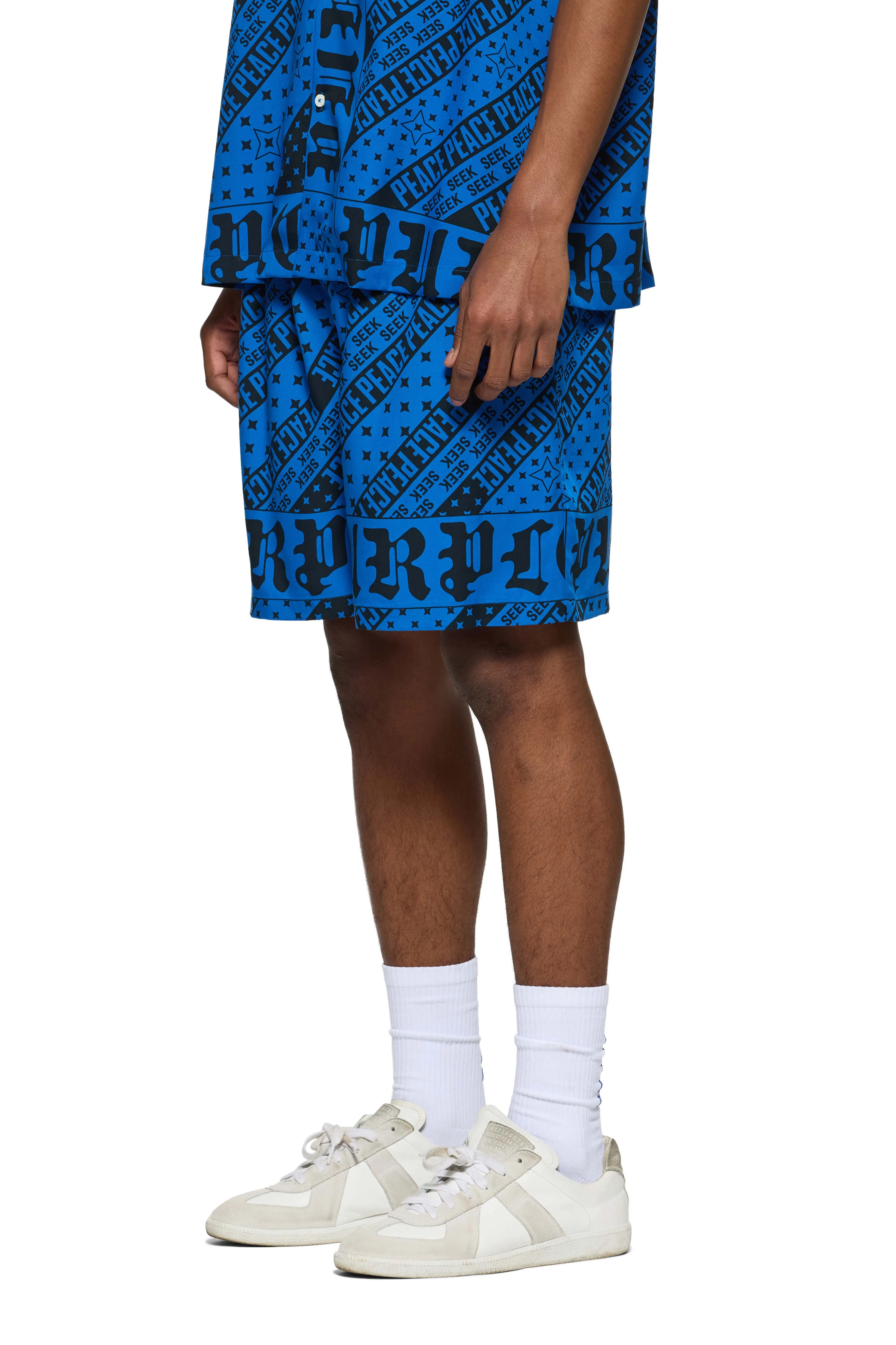 Flag Bandana Shorts sold by PURPLE BRAND product image thumbnail 4