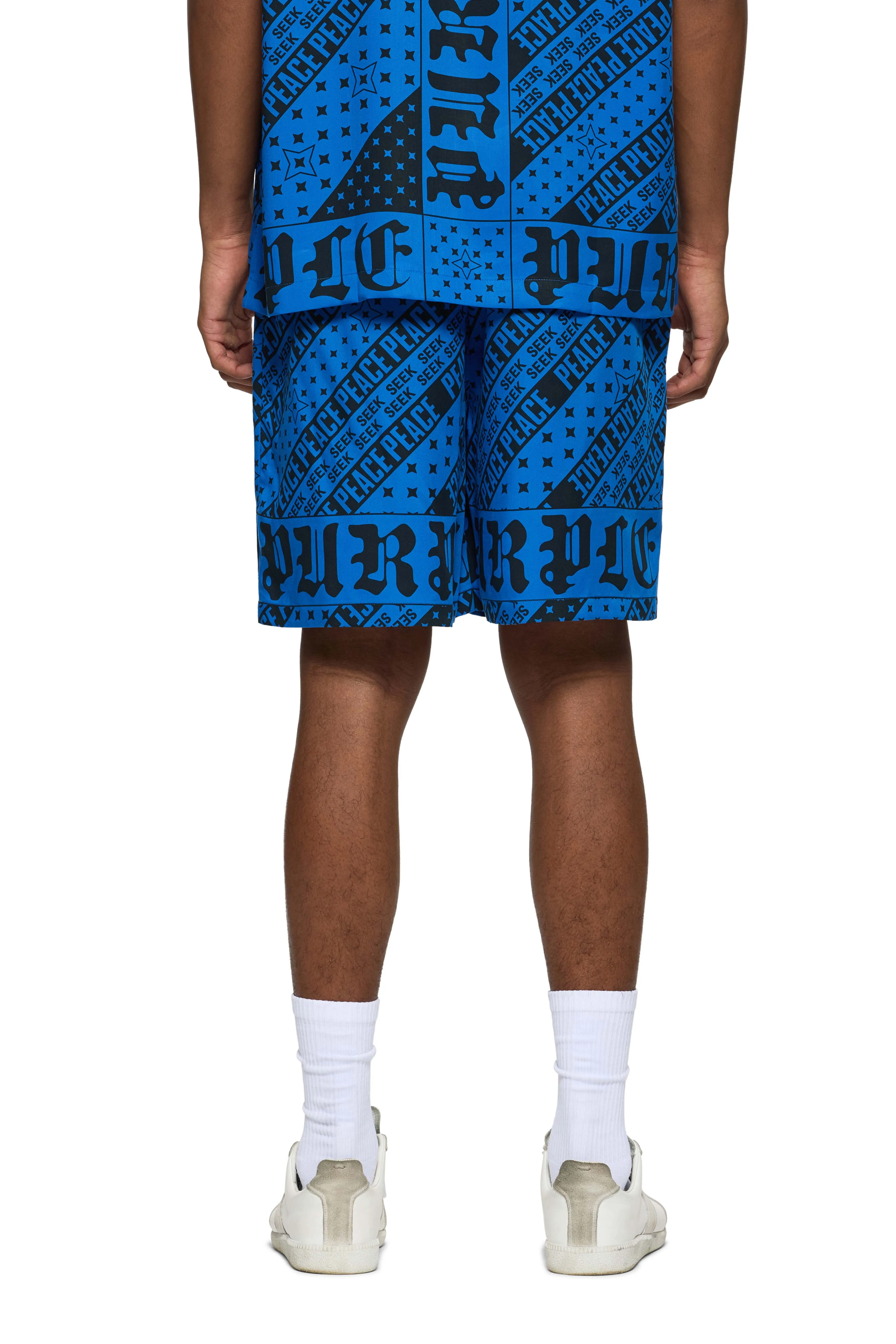 Flag Bandana Shorts sold by PURPLE BRAND product image thumbnail 3