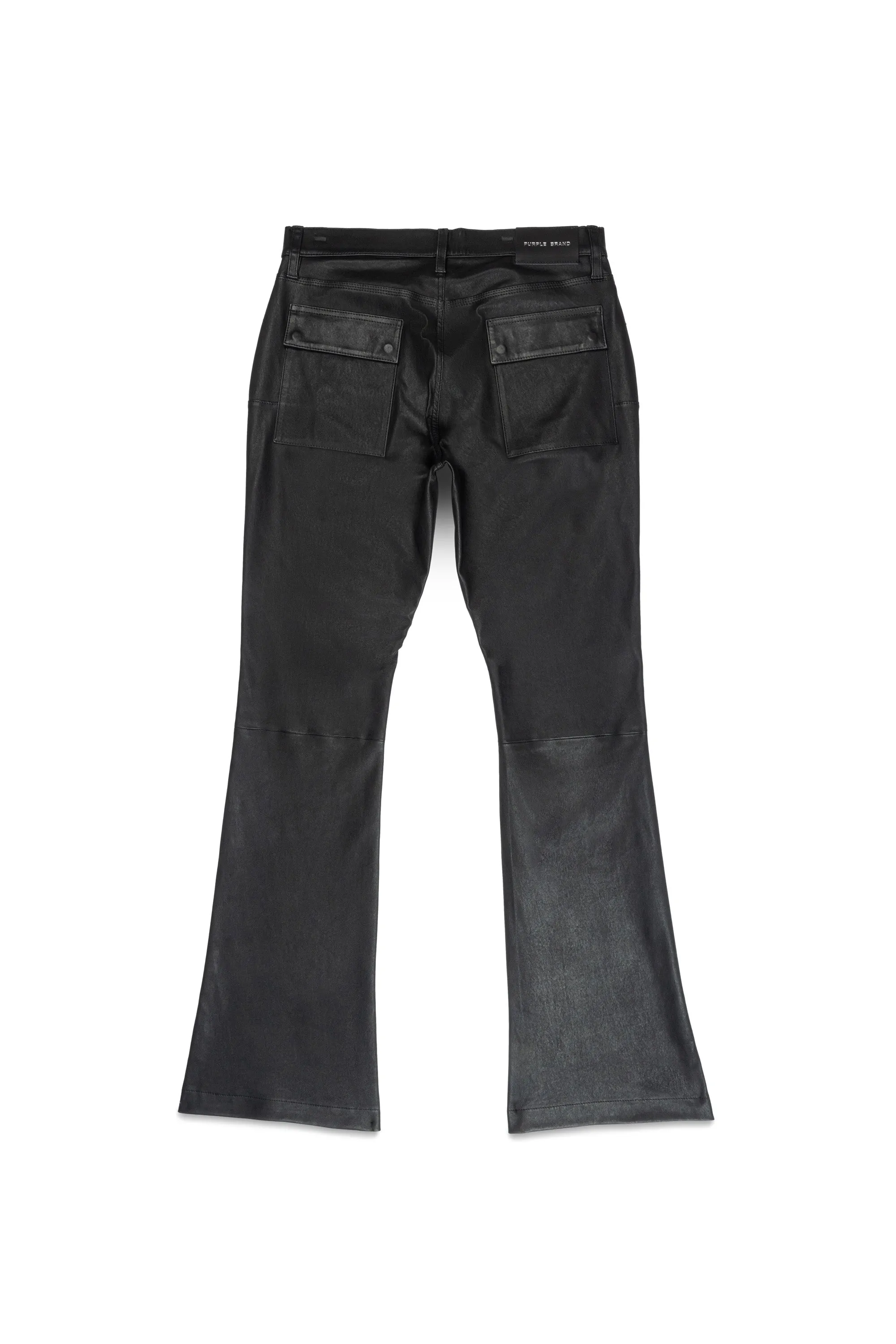 P531 Leather Slim Flare Pants sold by PURPLE BRAND product image thumbnail 5