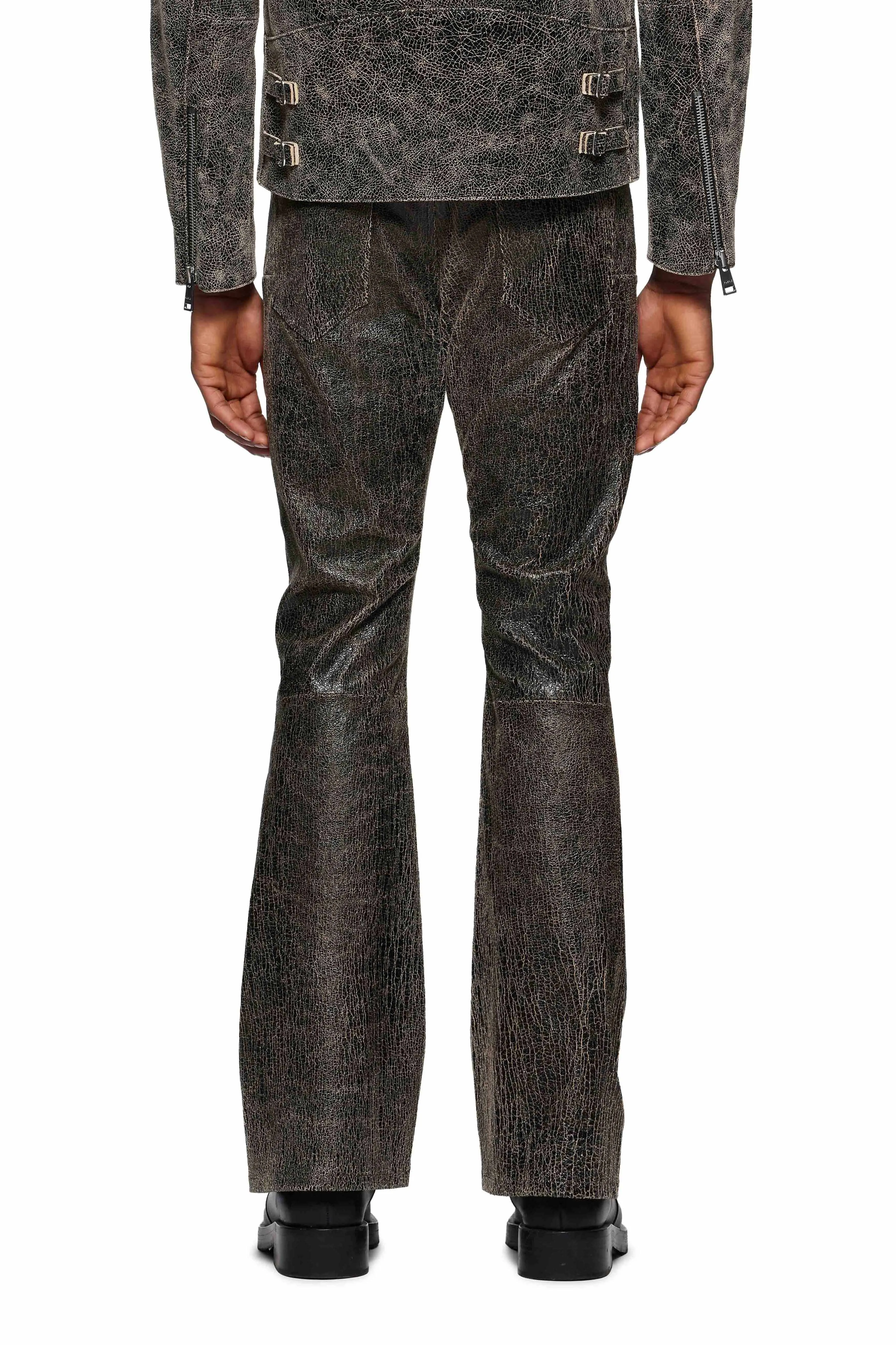 Leather Flare Pants sold by PURPLE BRAND product image thumbnail 2