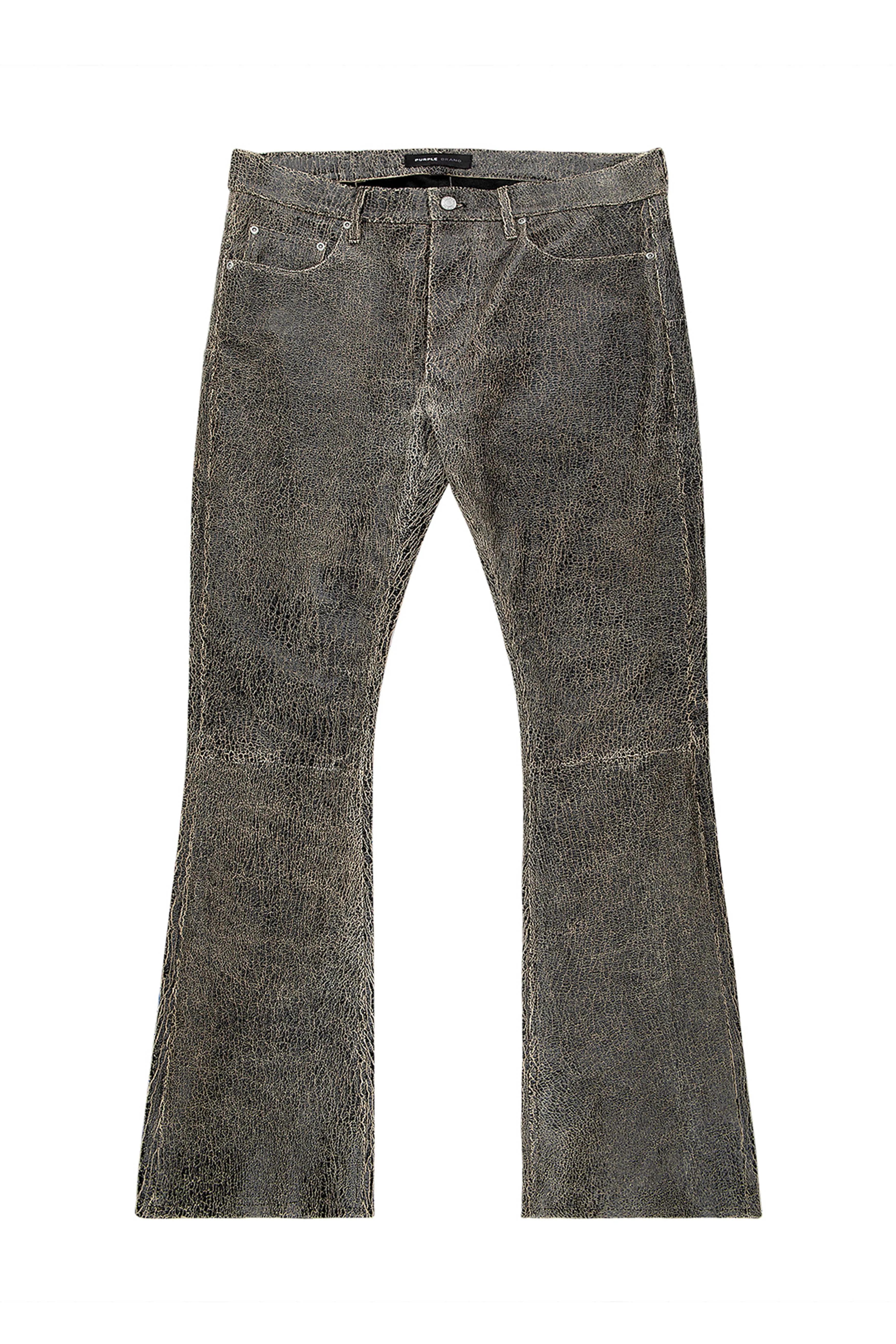Leather Flare Pants sold by PURPLE BRAND product image thumbnail 4