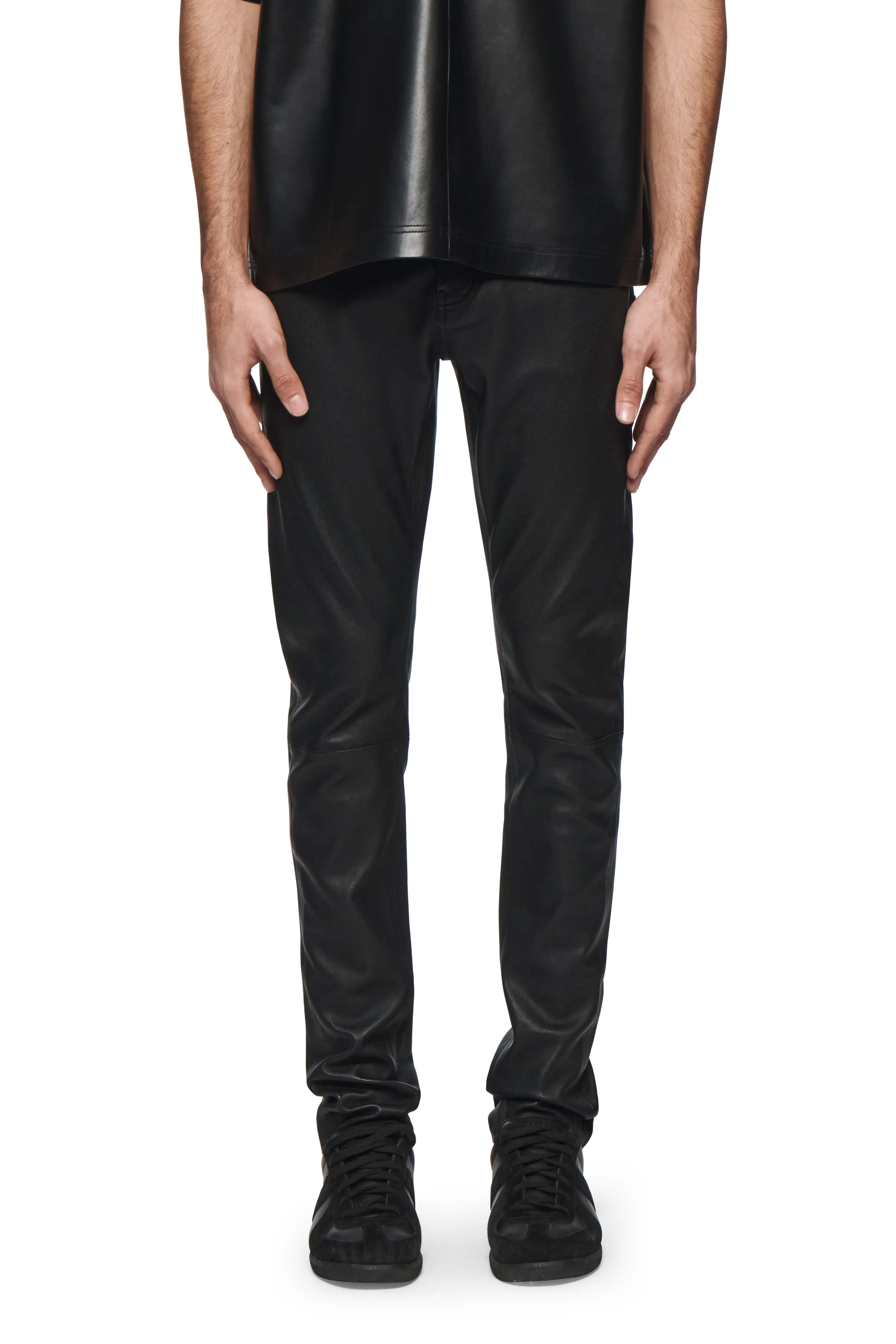 P001 Leather Pant sold by PURPLE BRAND product image thumbnail 2