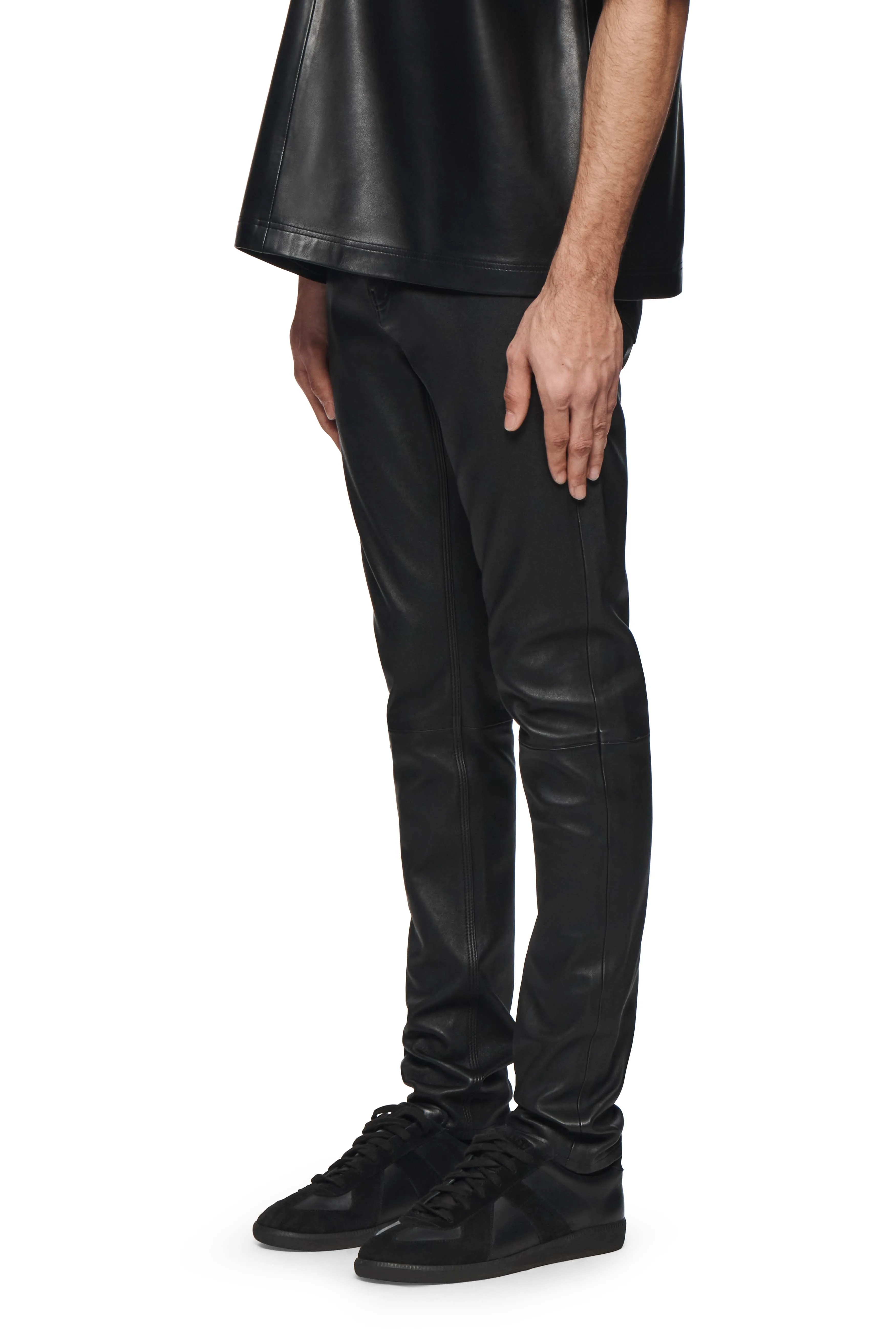 P001 Leather Pant sold by PURPLE BRAND product image thumbnail 3