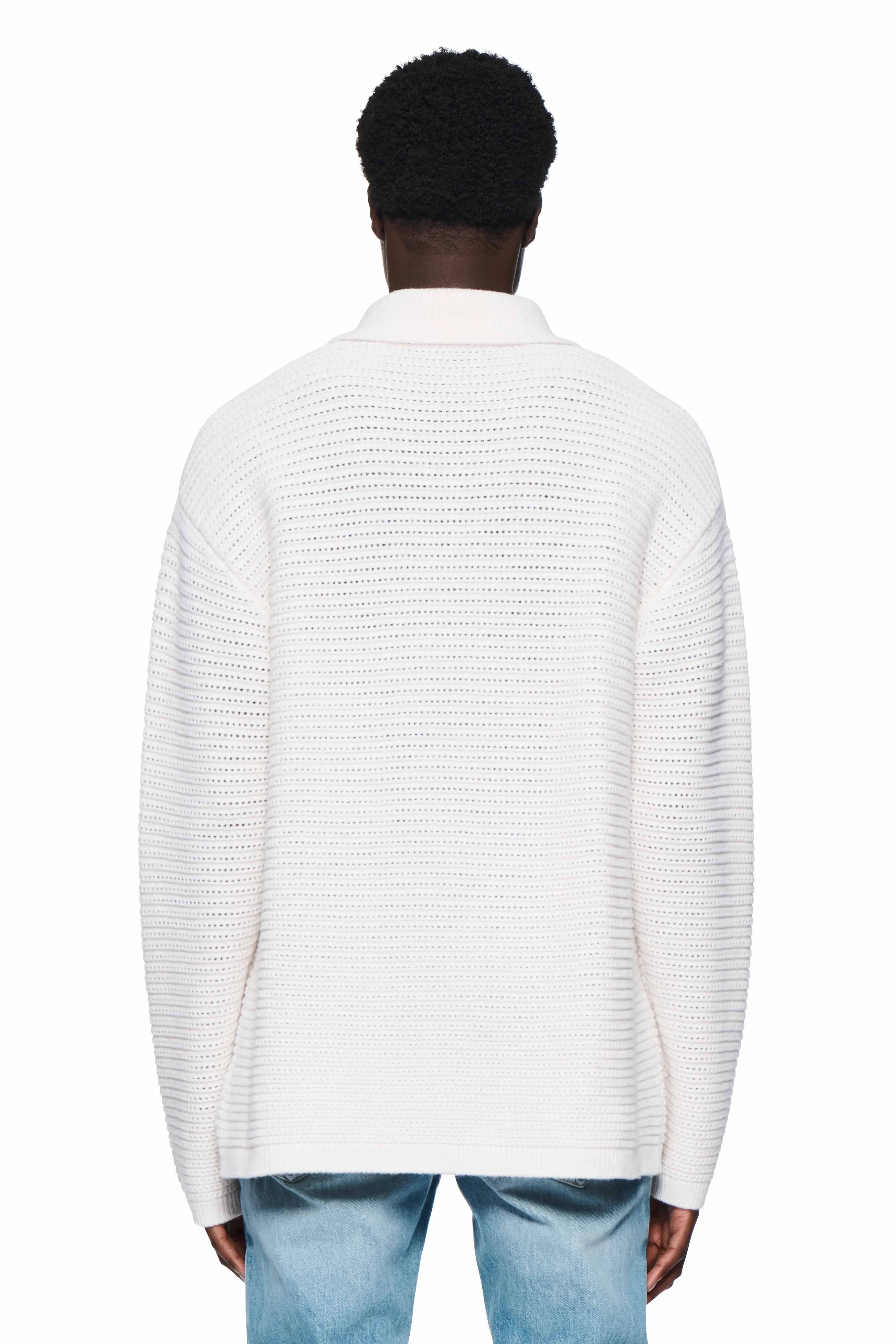 Wordmark Polo Sweater sold by PURPLE BRAND product image thumbnail 2