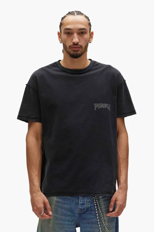 Metal Back Tee made by PURPLE BRAND