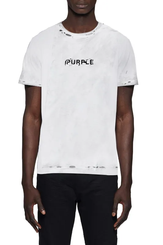 Distorted Tee made by PURPLE BRAND
