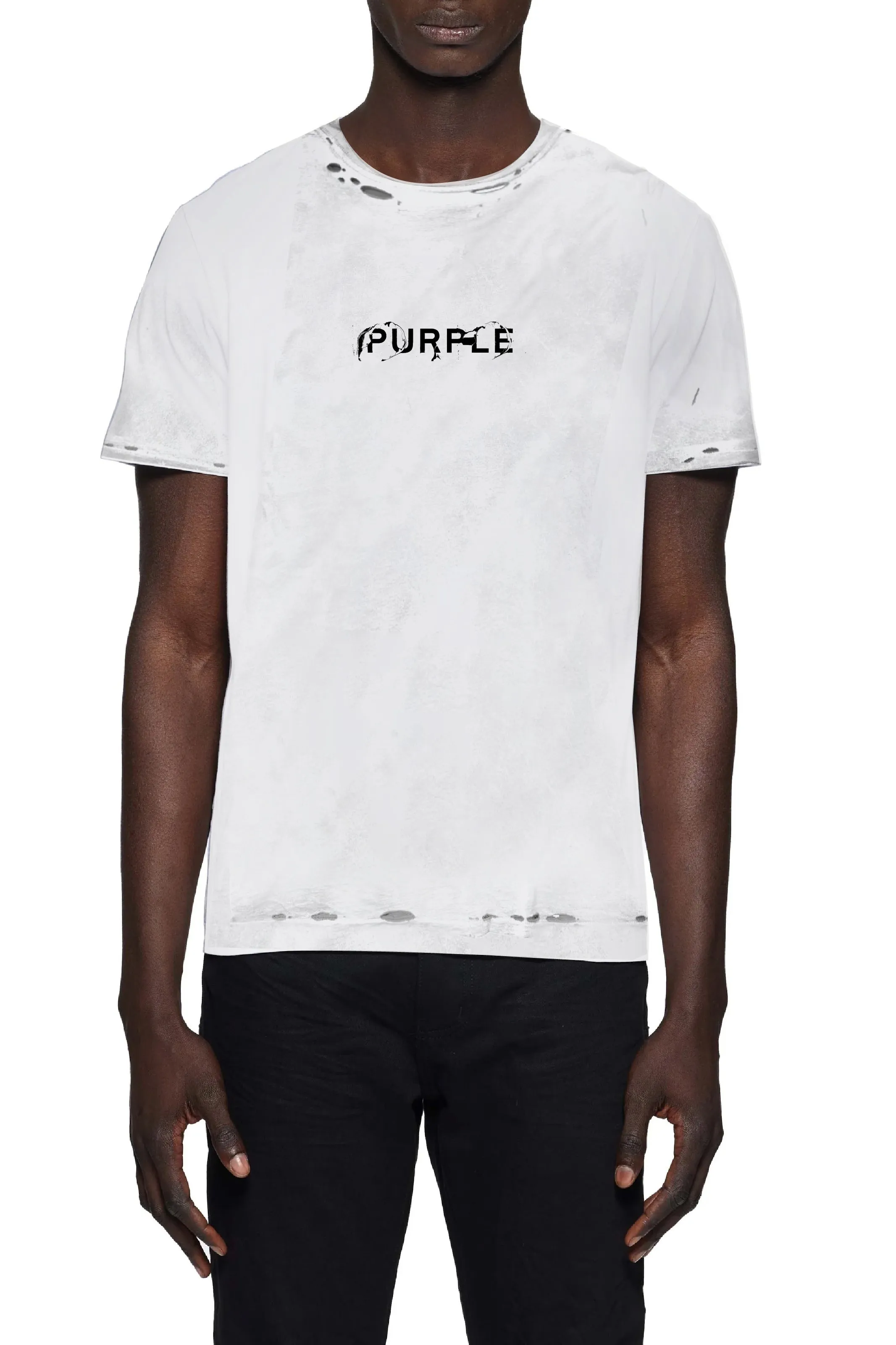 Distorted Tee sold by PURPLE BRAND