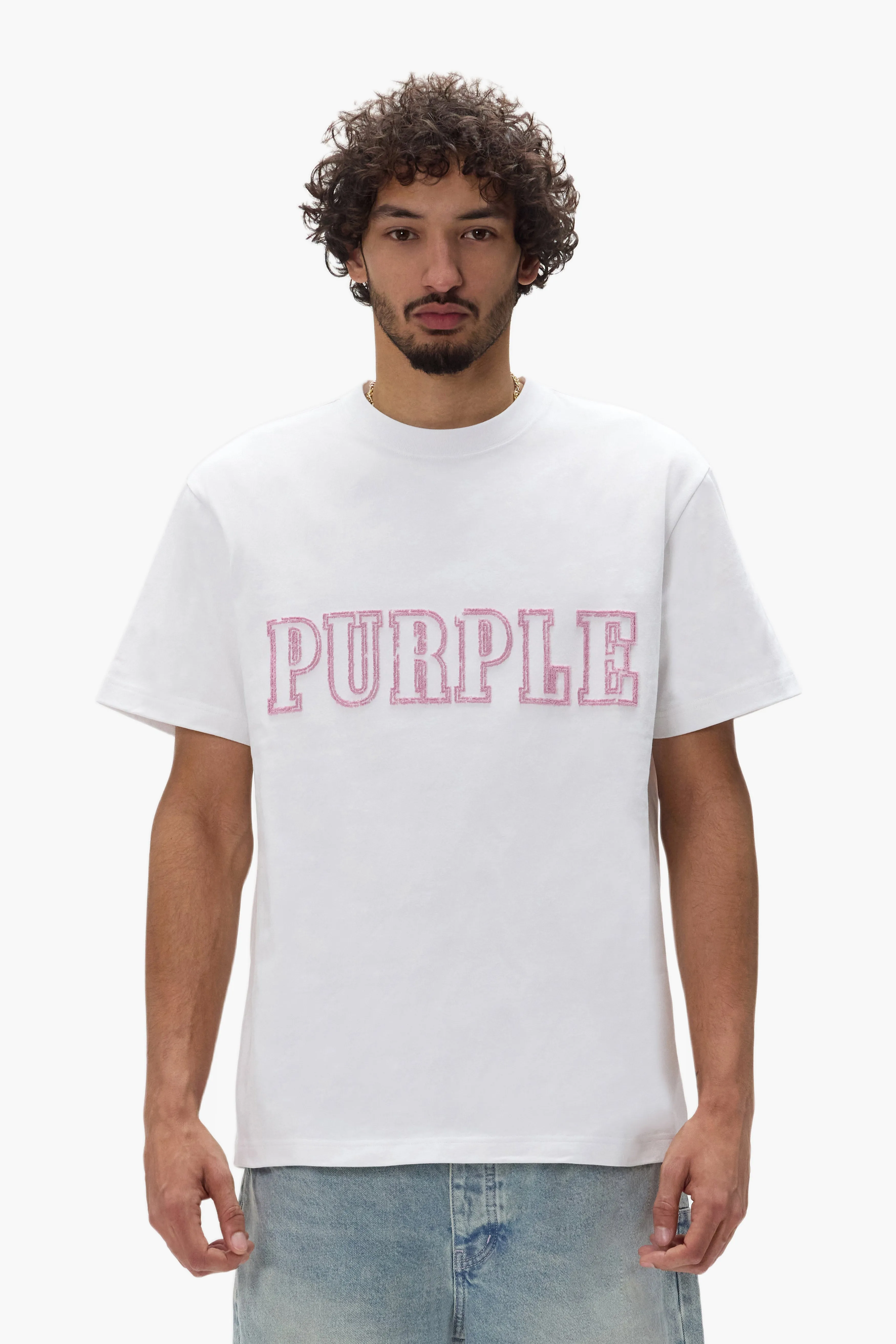 Wordmark Tee sold by PURPLE BRAND