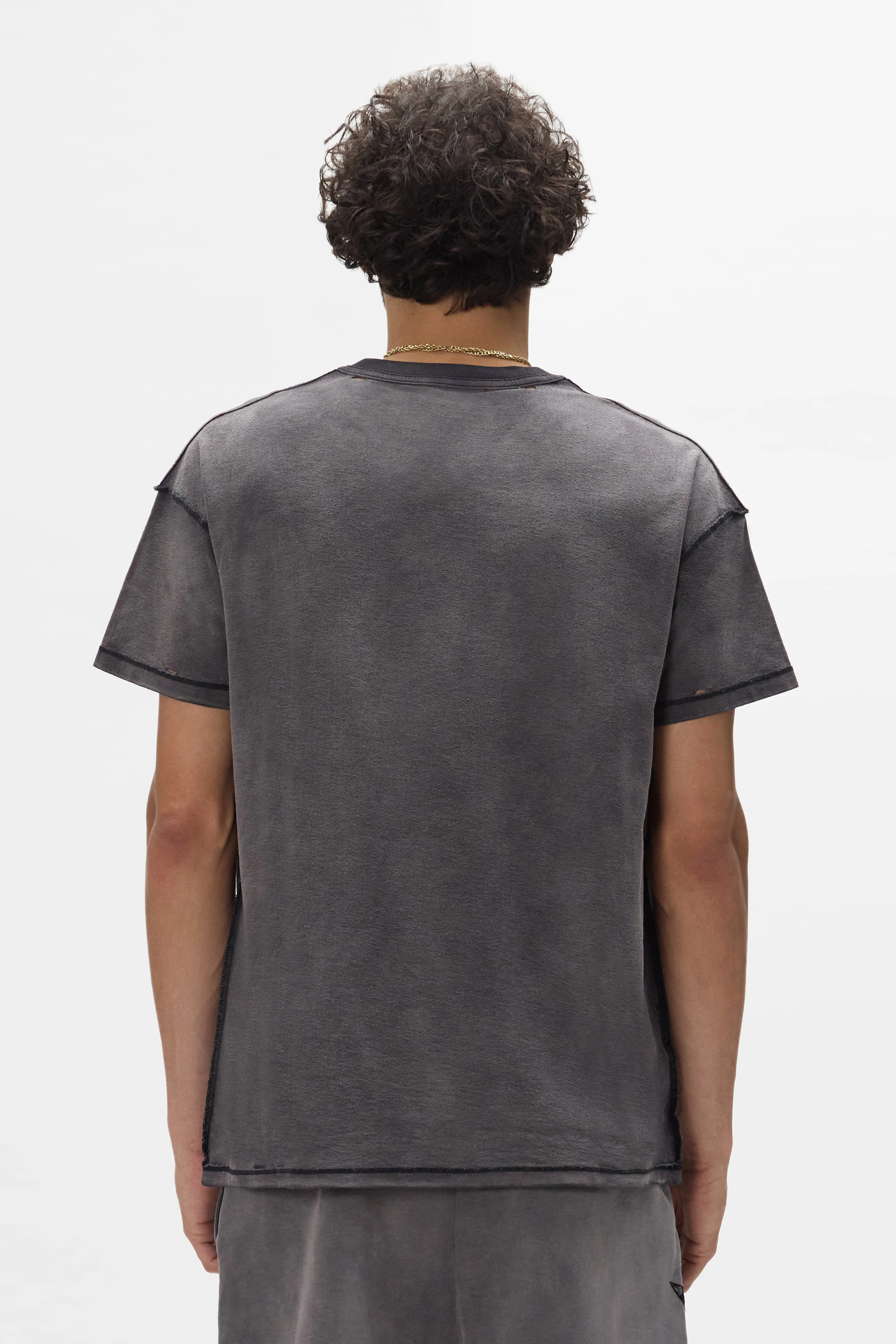 Stencil Wordmark Tee sold by PURPLE BRAND product image thumbnail 3