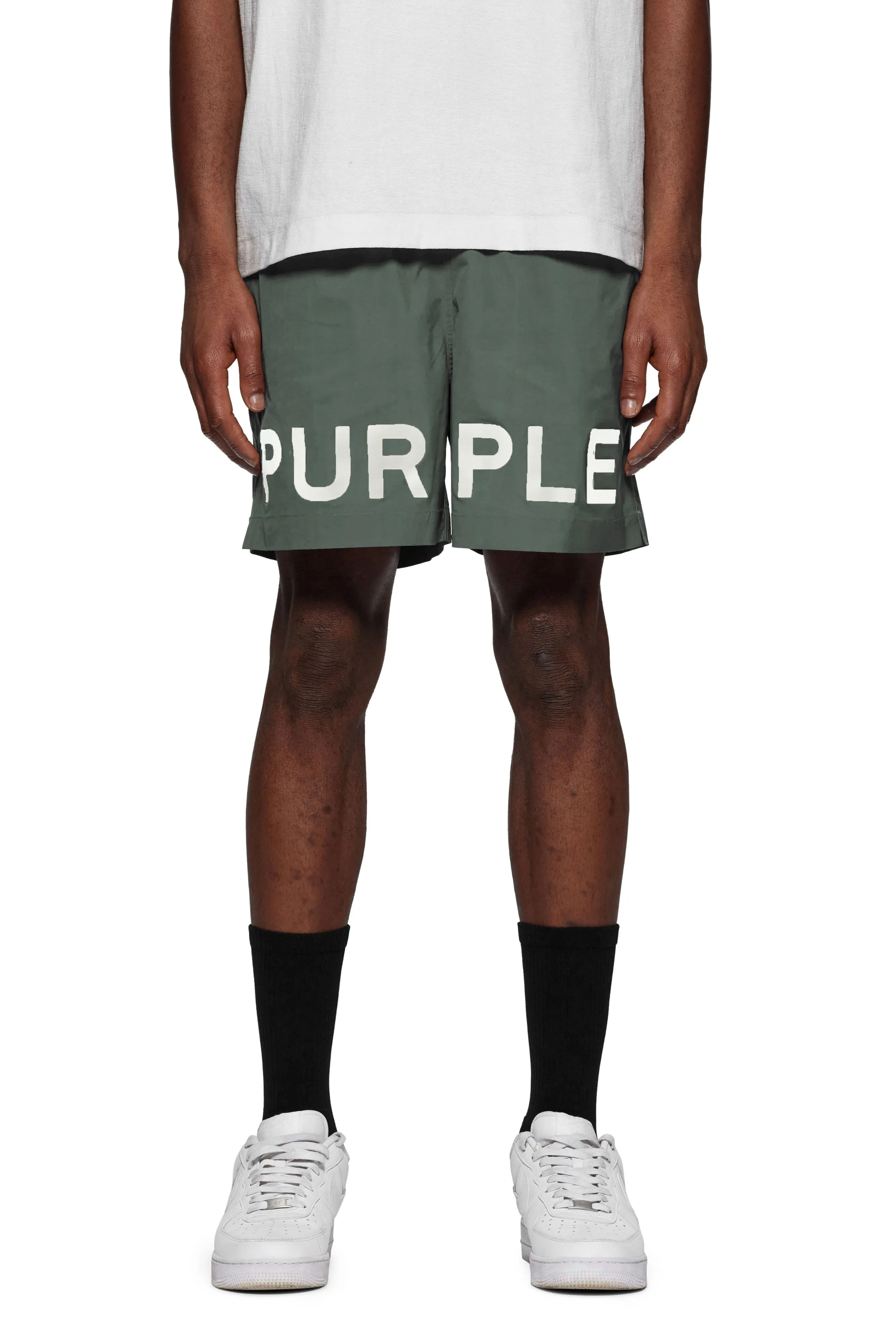 Wordmark All Around Short sold by PURPLE BRAND