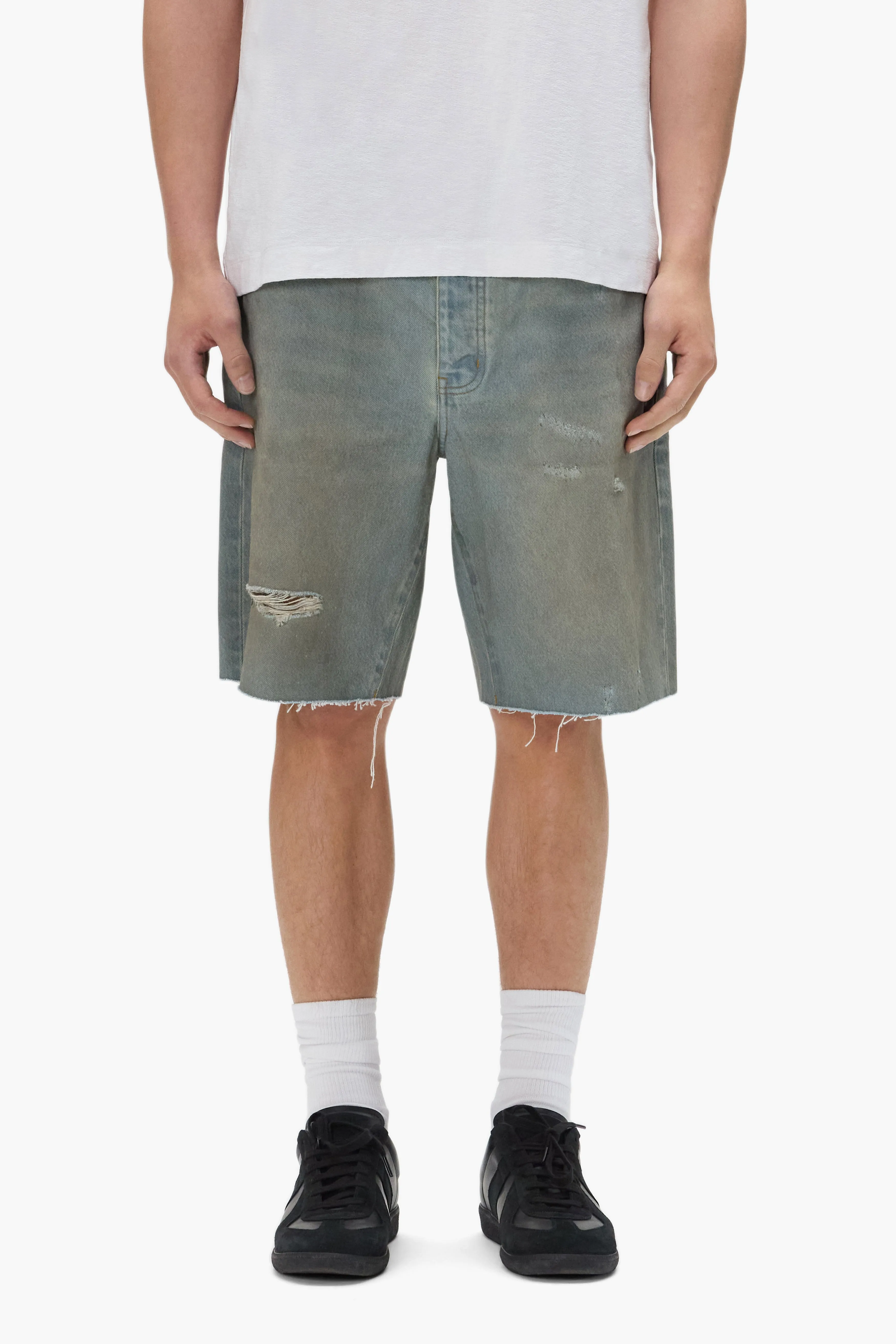 P059 Dirty Vintage Short sold by PURPLE BRAND