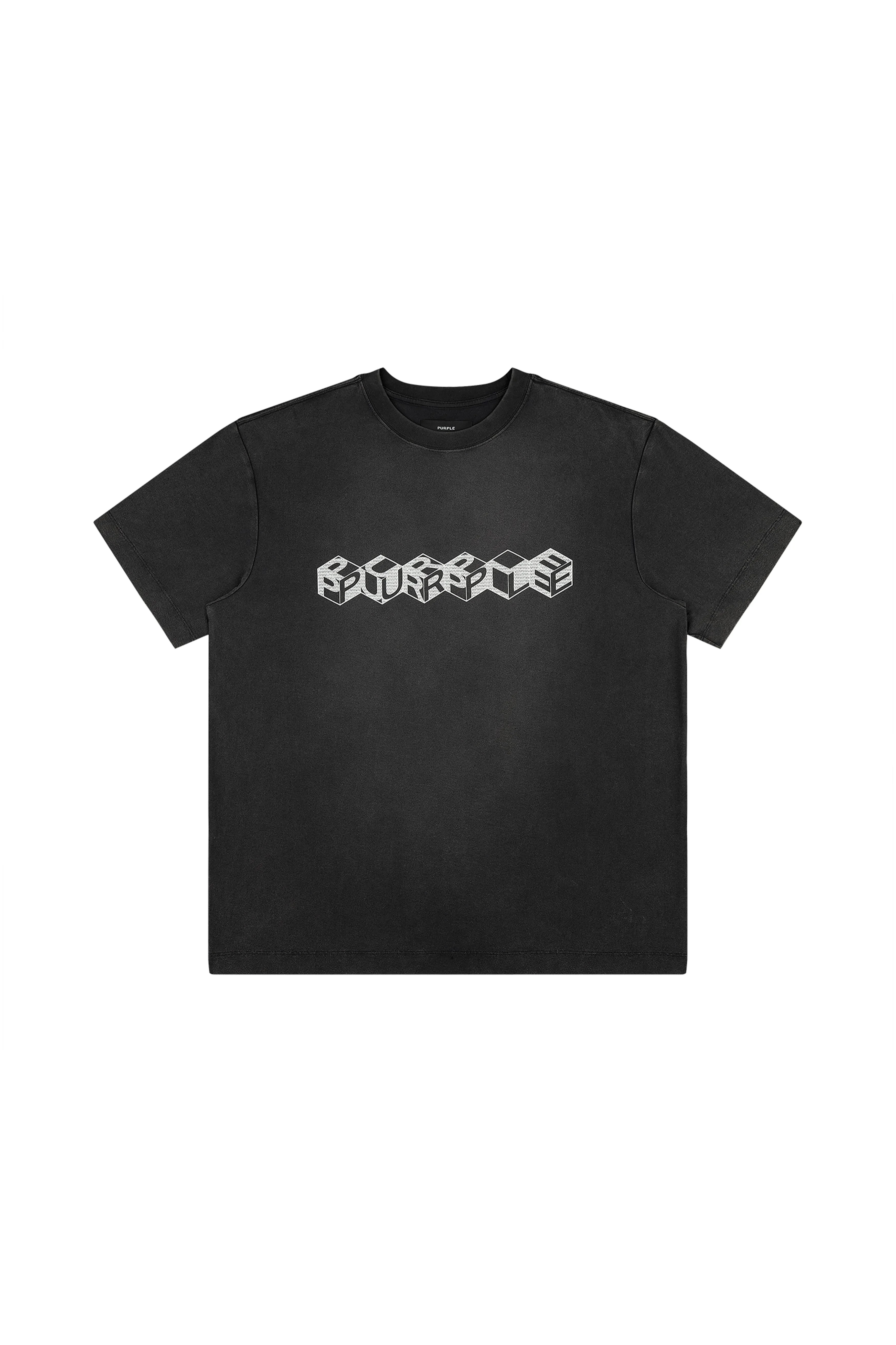Cube Wordmark Tee sold by PURPLE BRAND product image thumbnail 4
