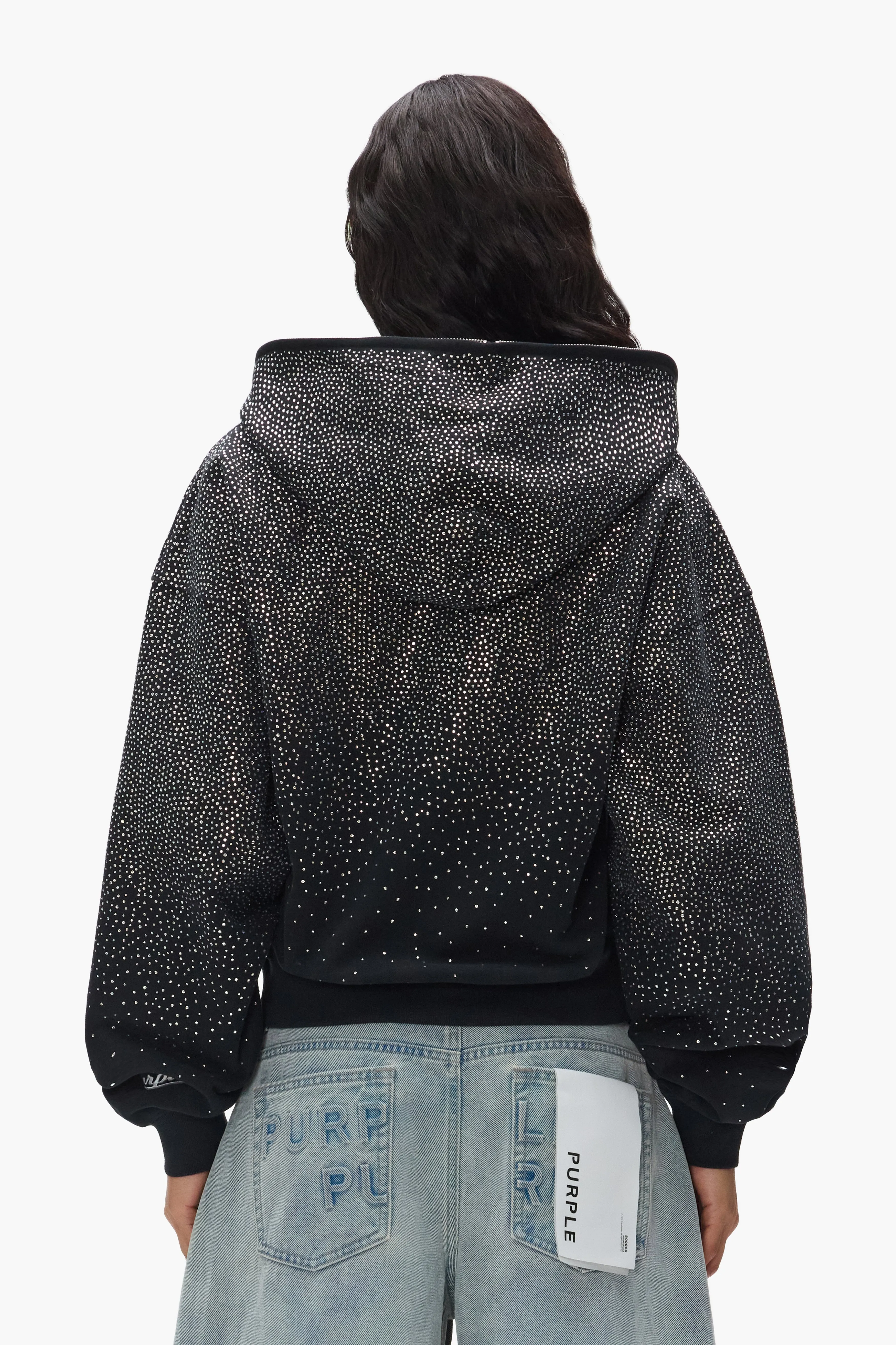 Crystal Fade Hoodie sold by PURPLE BRAND product image thumbnail 2