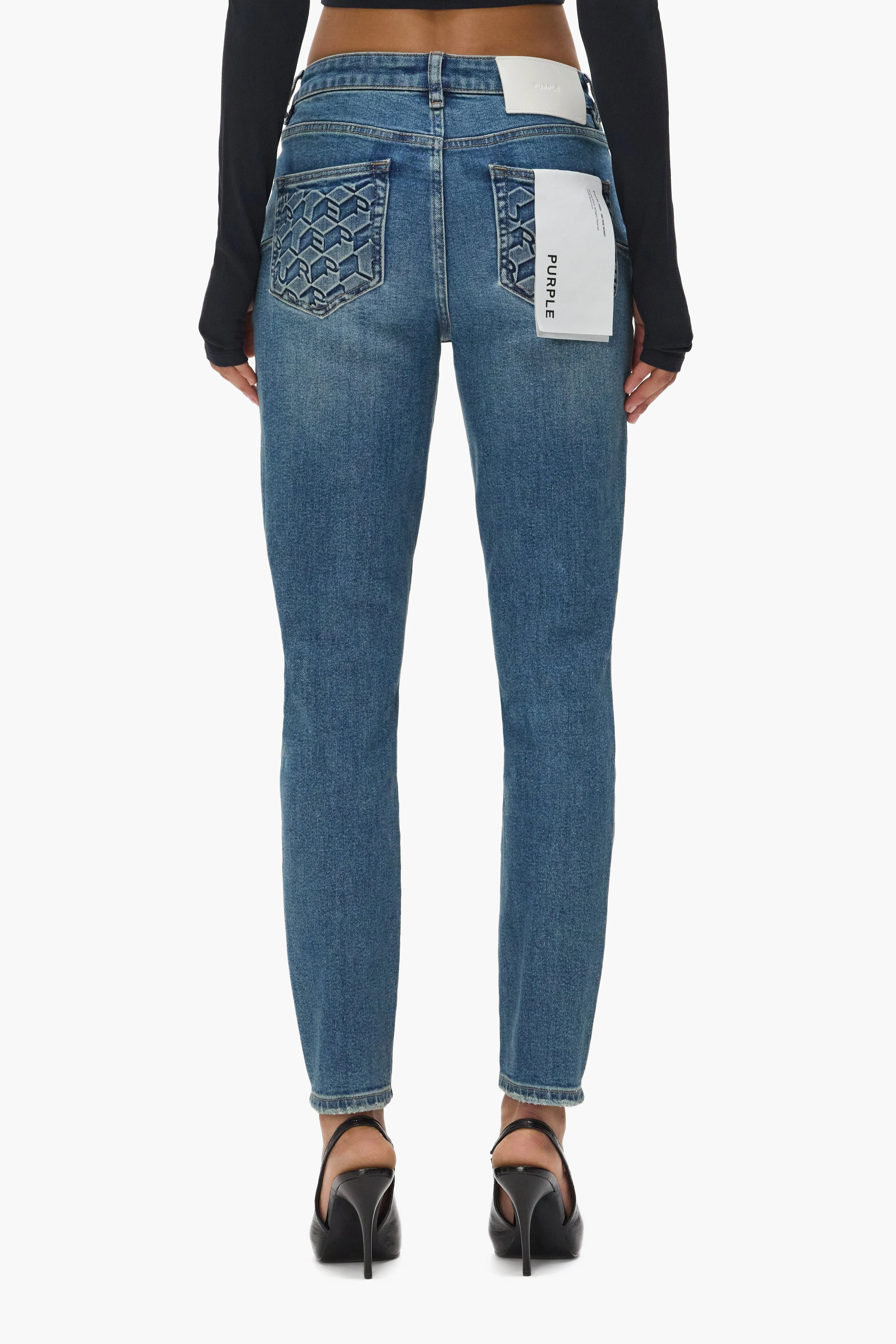 Skinny Monogram sold by PURPLE BRAND product image thumbnail 3