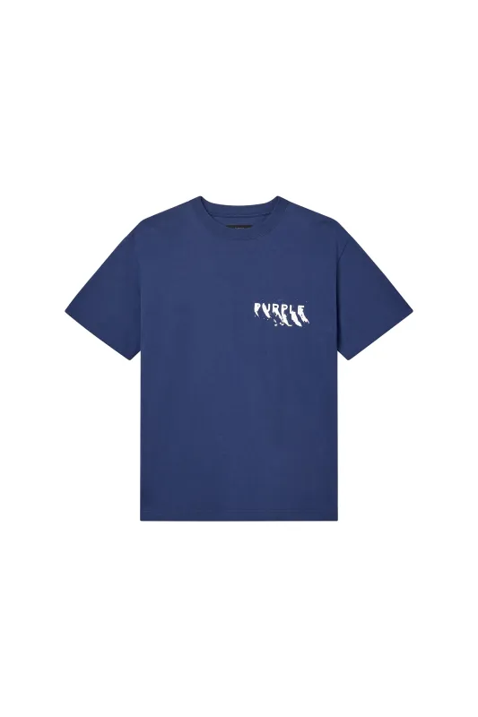 Painted Wordmark Tee made by PURPLE BRAND
