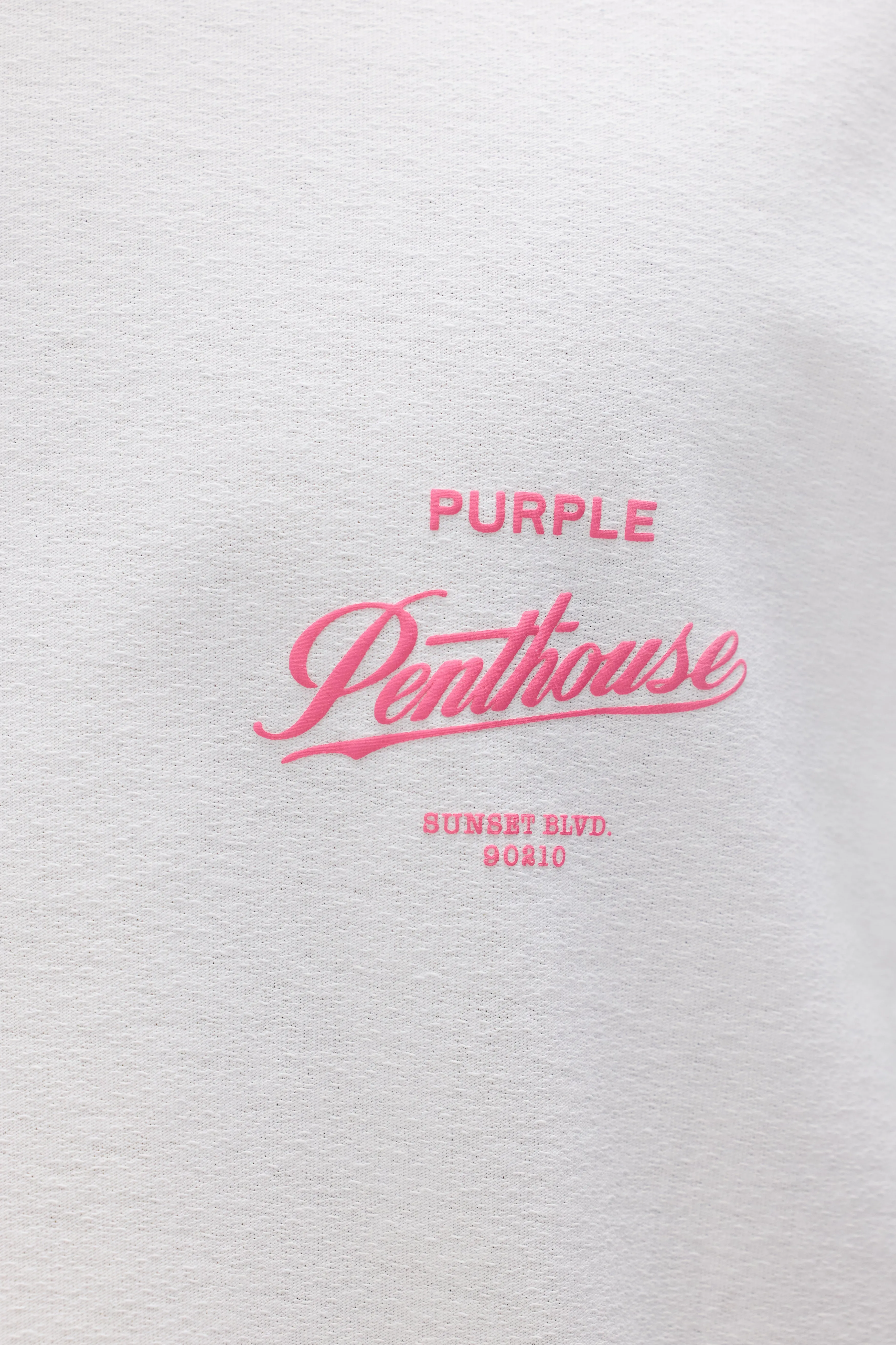 Penthouse Script Tee sold by PURPLE BRAND product image thumbnail 5