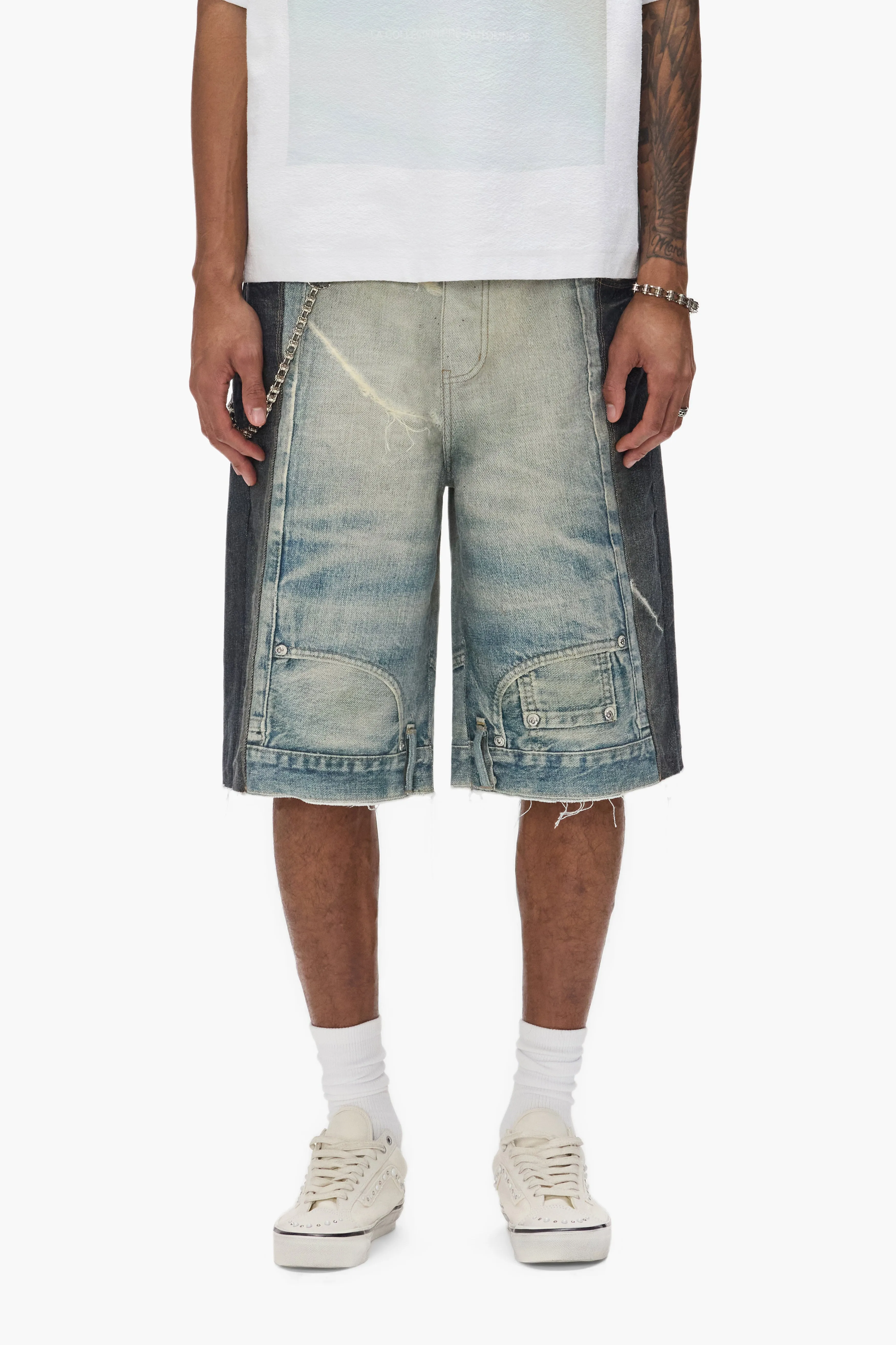 P070 Upside Down Short sold by PURPLE BRAND product image thumbnail 2