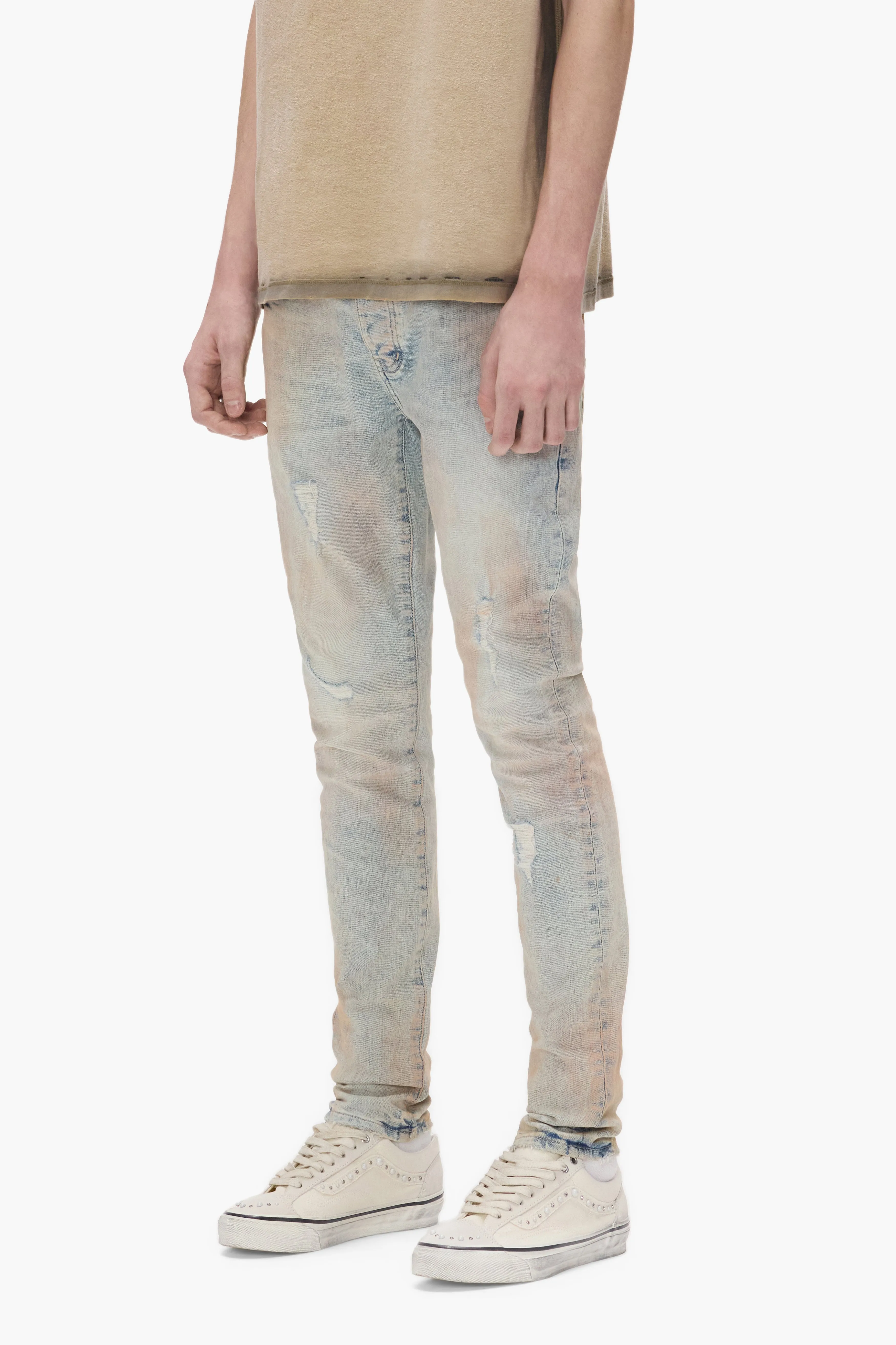 P001 Pink Mud Distressed sold by PURPLE BRAND product image thumbnail 3