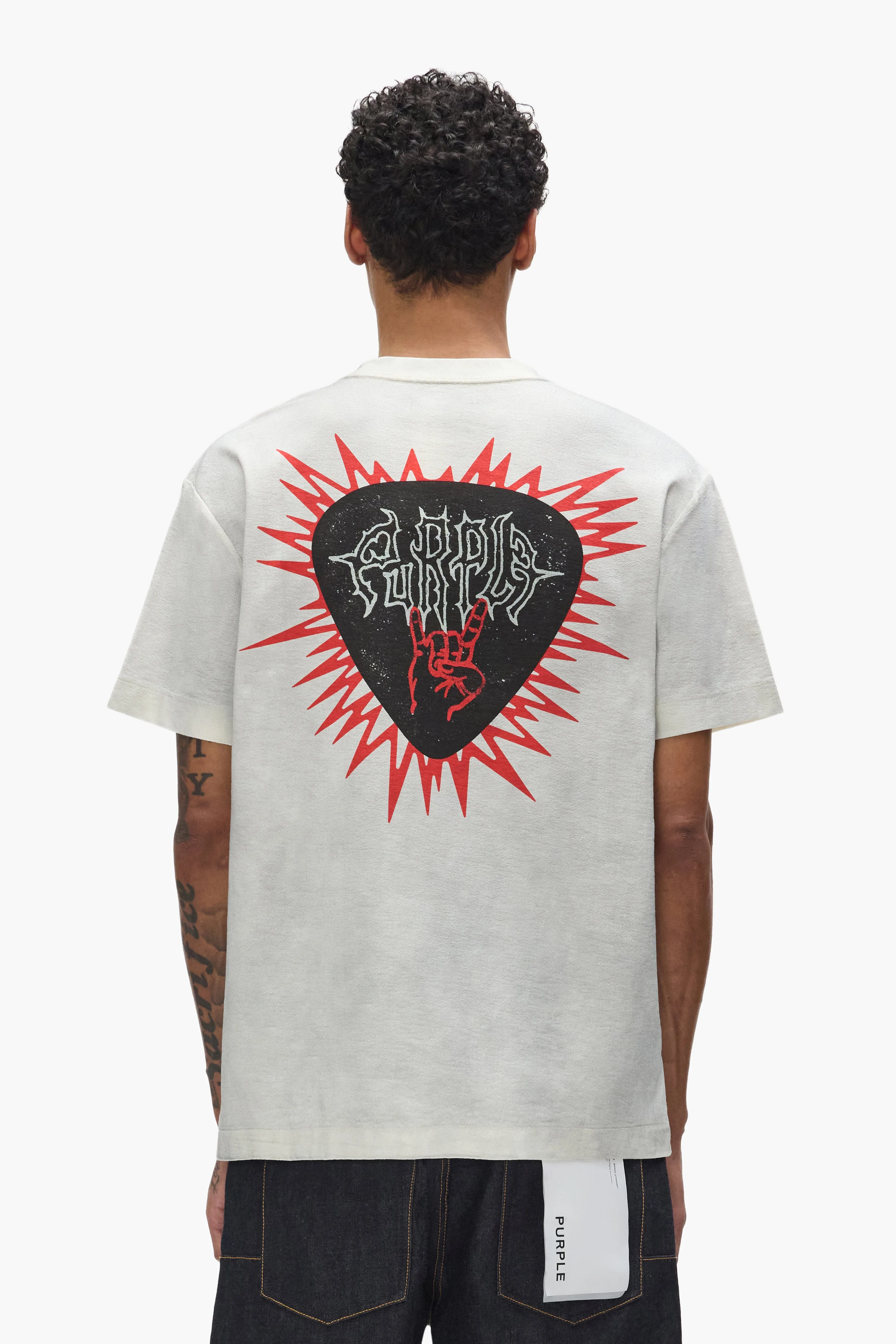 Blanc De Blanc Tee sold by PURPLE BRAND product image thumbnail 3