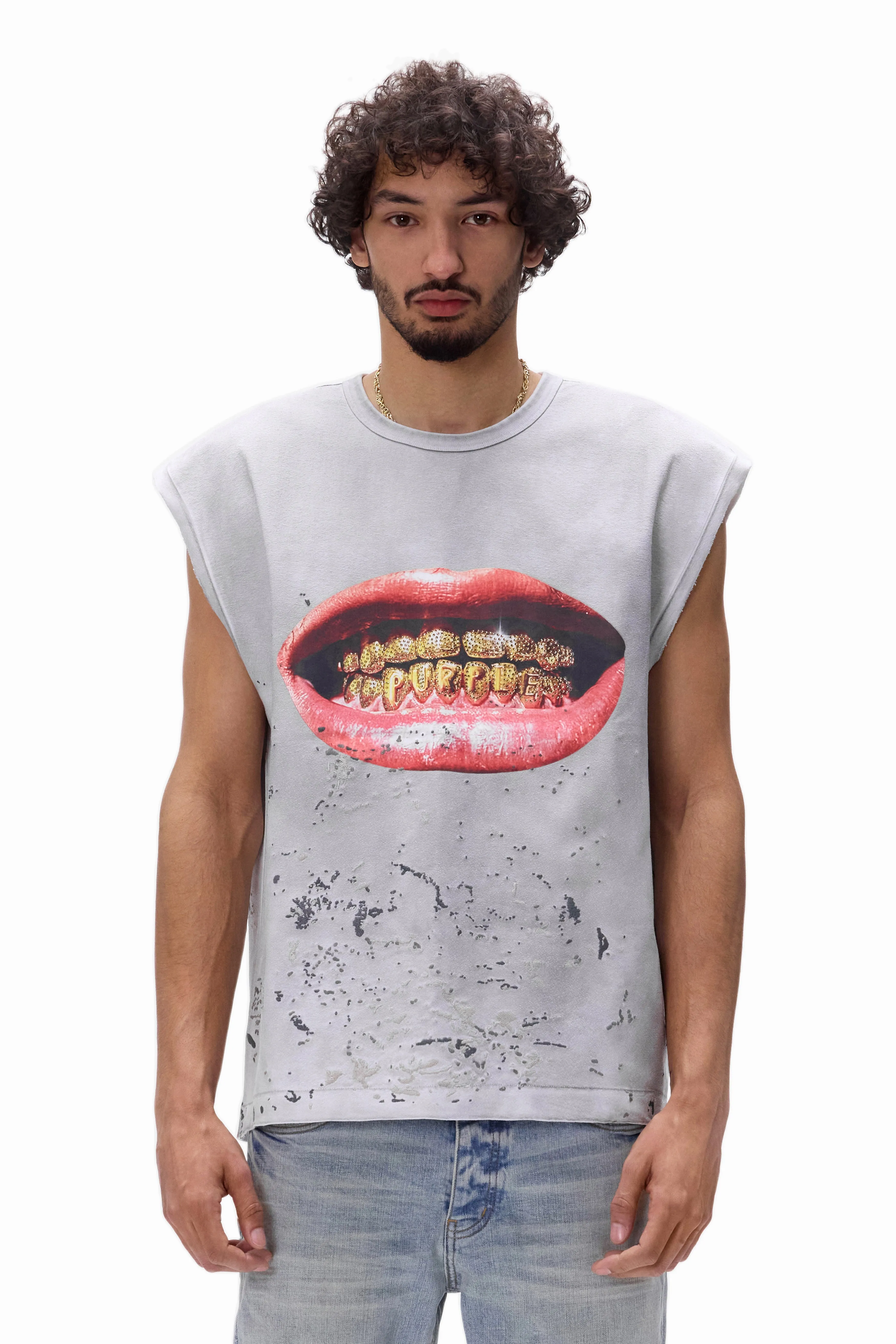 Smile Tank Top sold by PURPLE BRAND