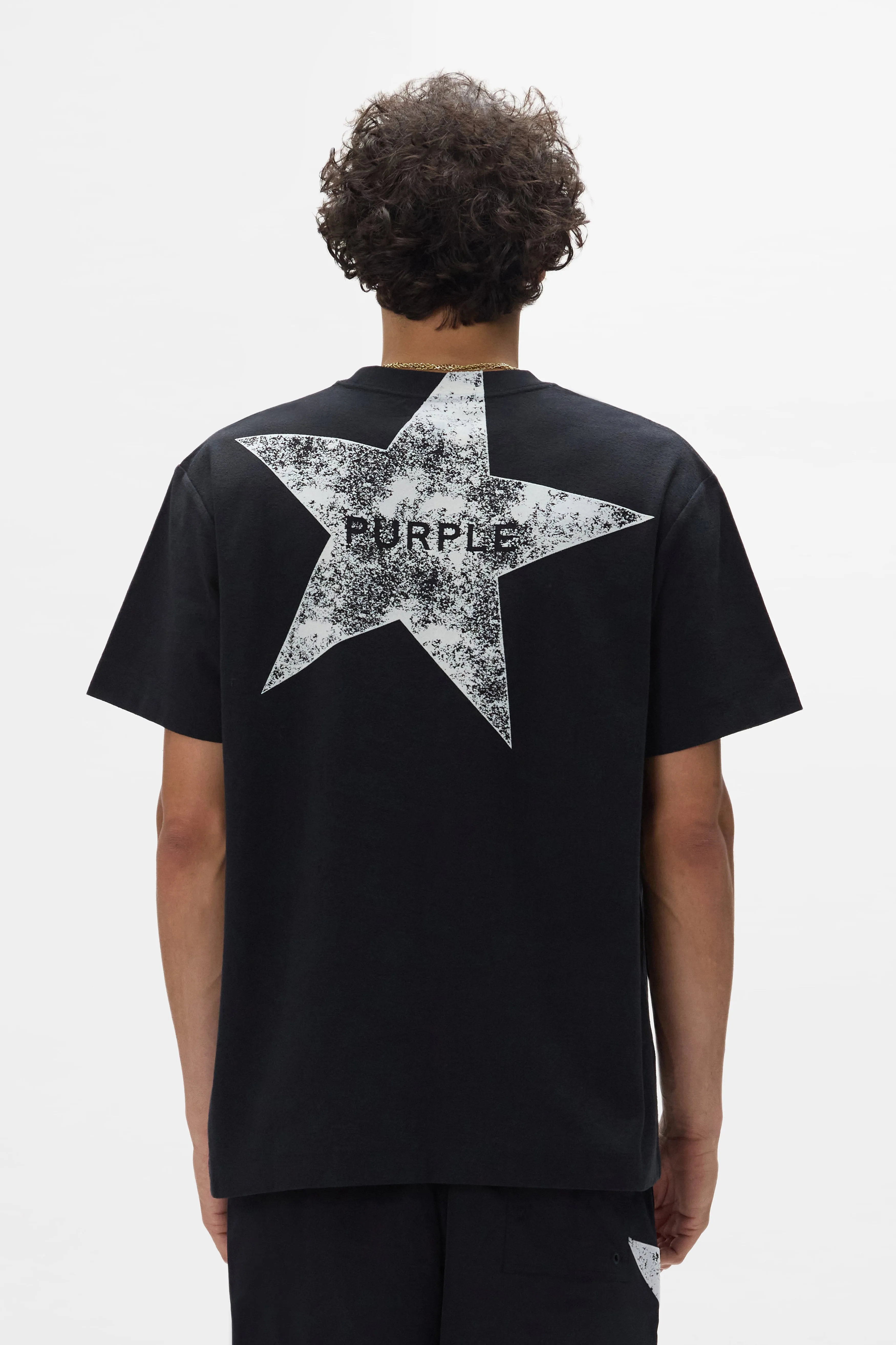 Star Wordmark Tee sold by PURPLE BRAND product image thumbnail 3
