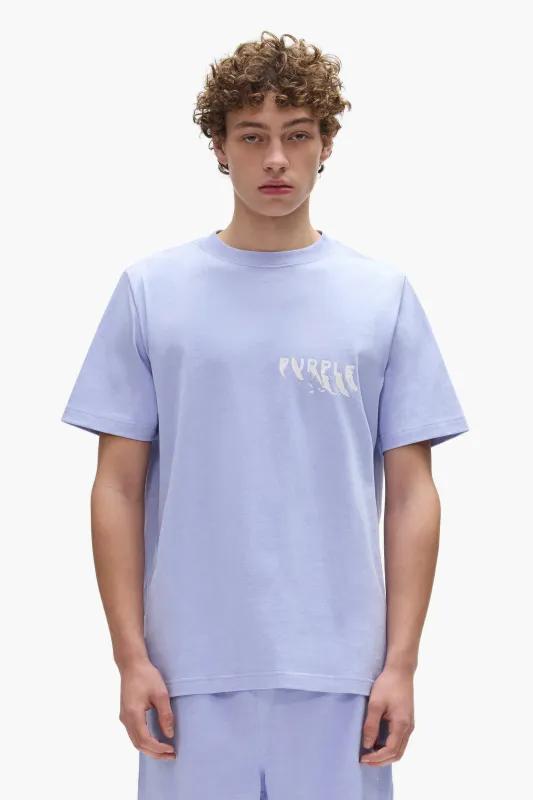 Painted Wordmark Tee made by PURPLE BRAND
