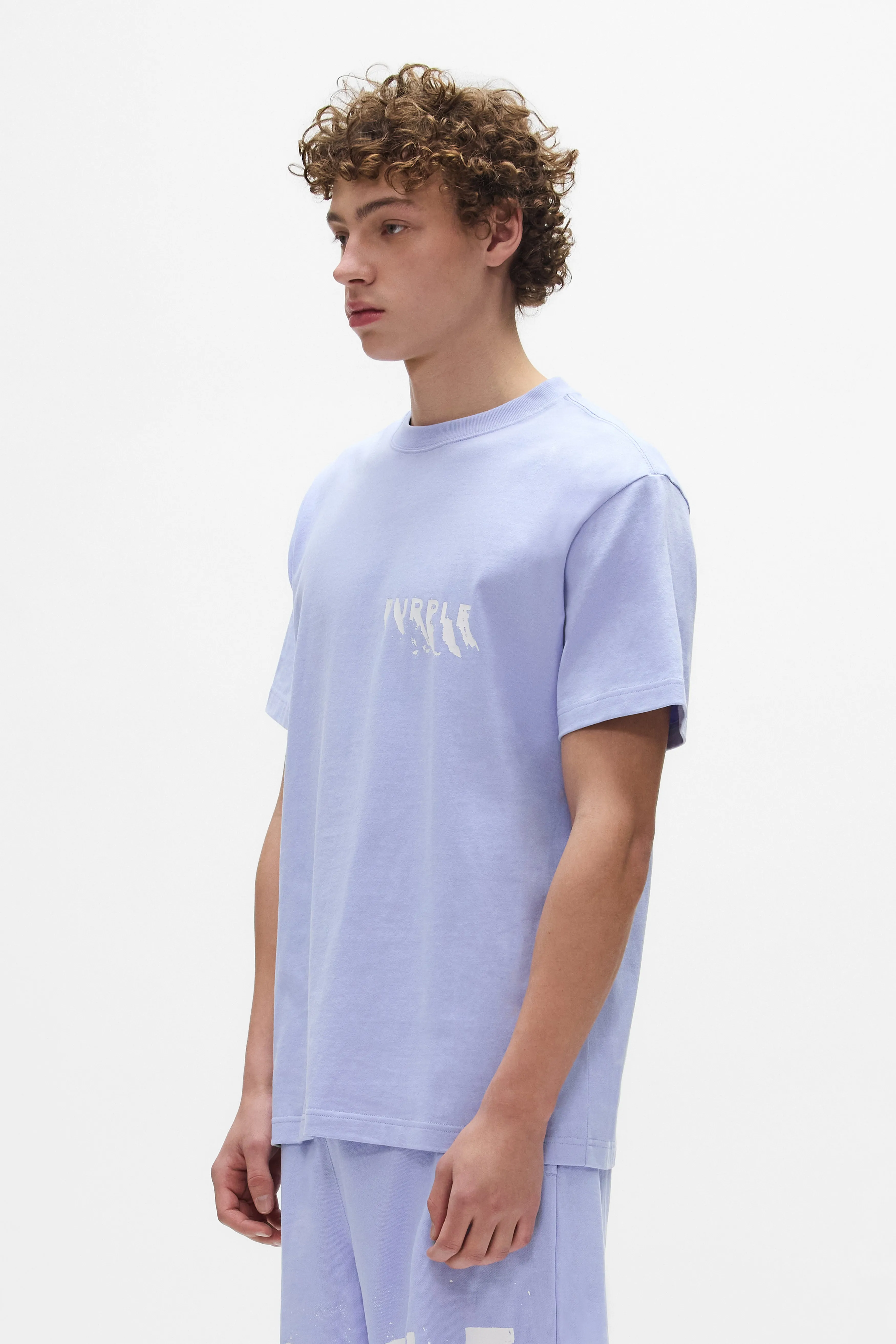 Painted Wordmark Tee sold by PURPLE BRAND product image thumbnail 2