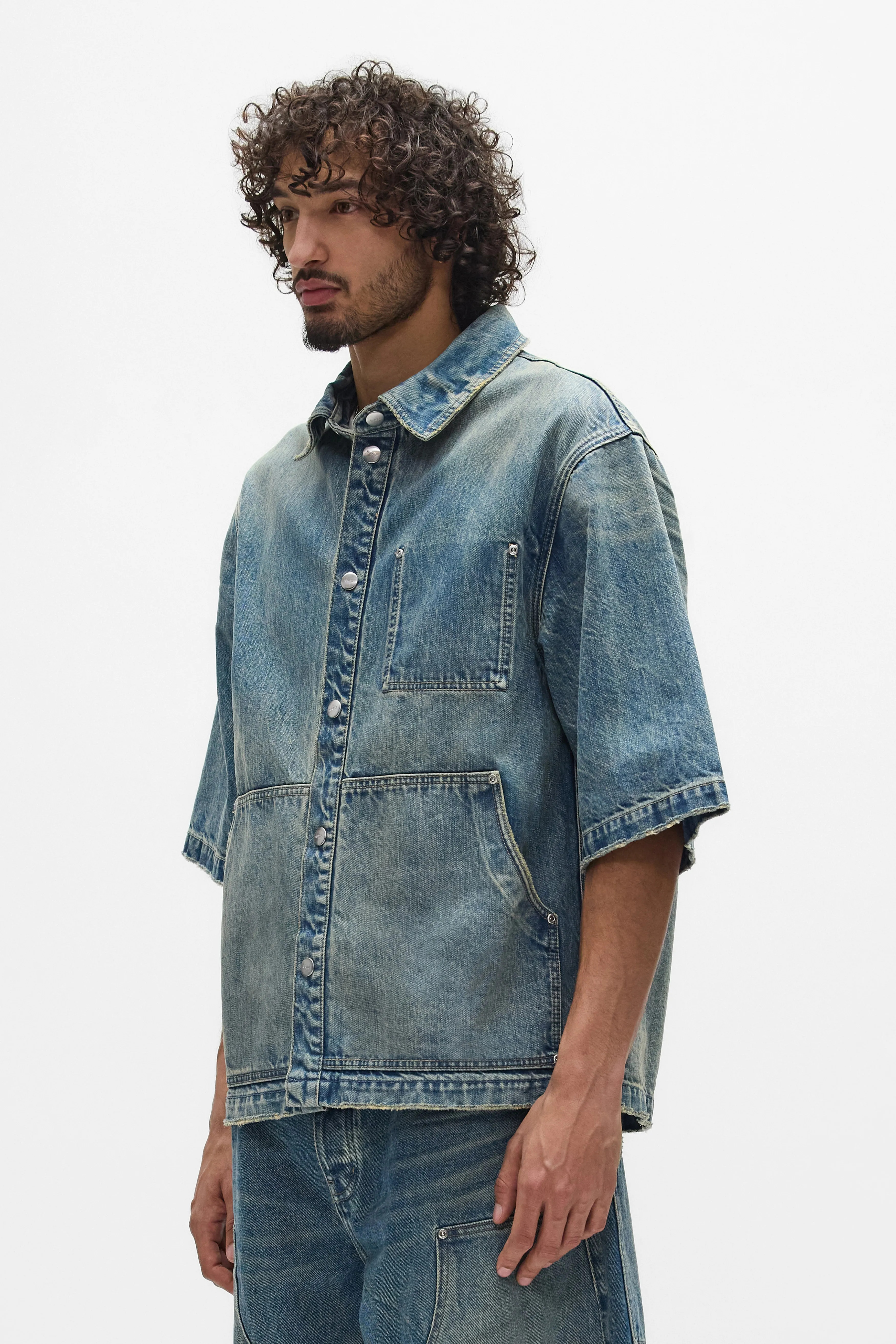 Workwear Shirt sold by PURPLE BRAND product image thumbnail 2