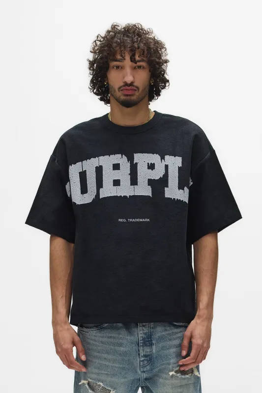 Crackle Wordmark Tee made by PURPLE BRAND