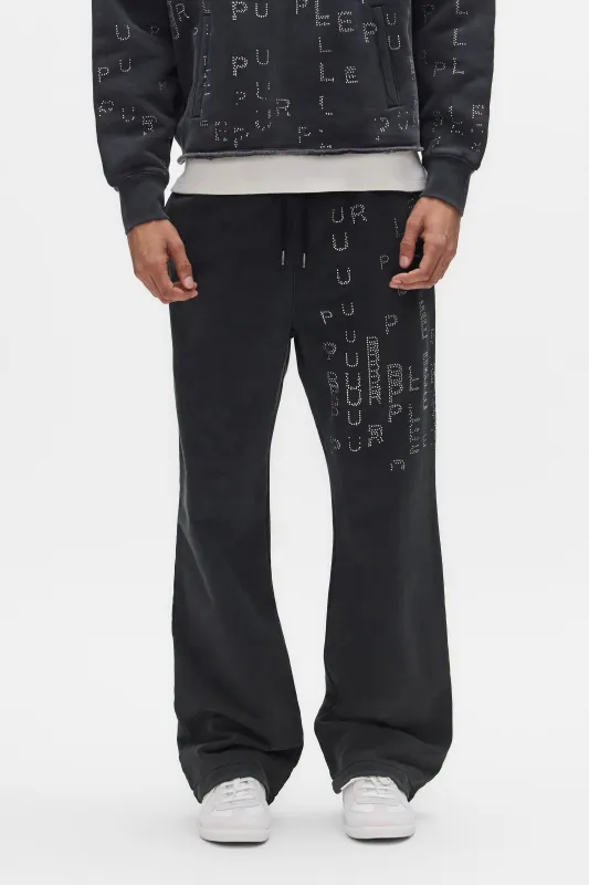Studded Sequin Sweatpant made by PURPLE BRAND