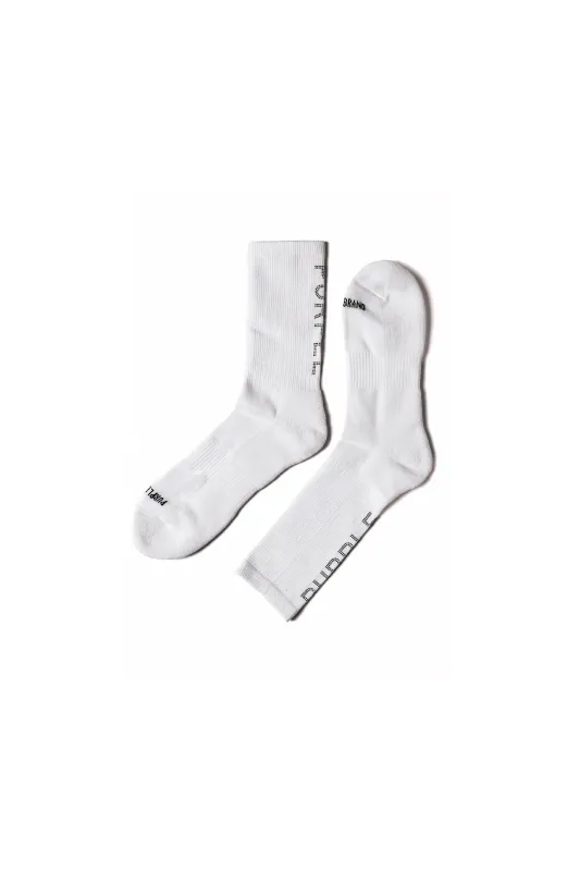 Crystal Crew Sock made by PURPLE BRAND