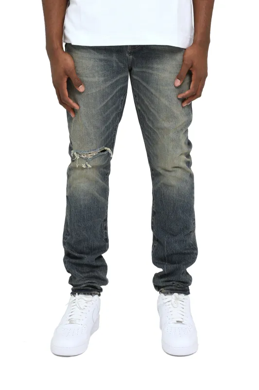 P005 Stratos Vintage Knee Slit made by PURPLE BRAND