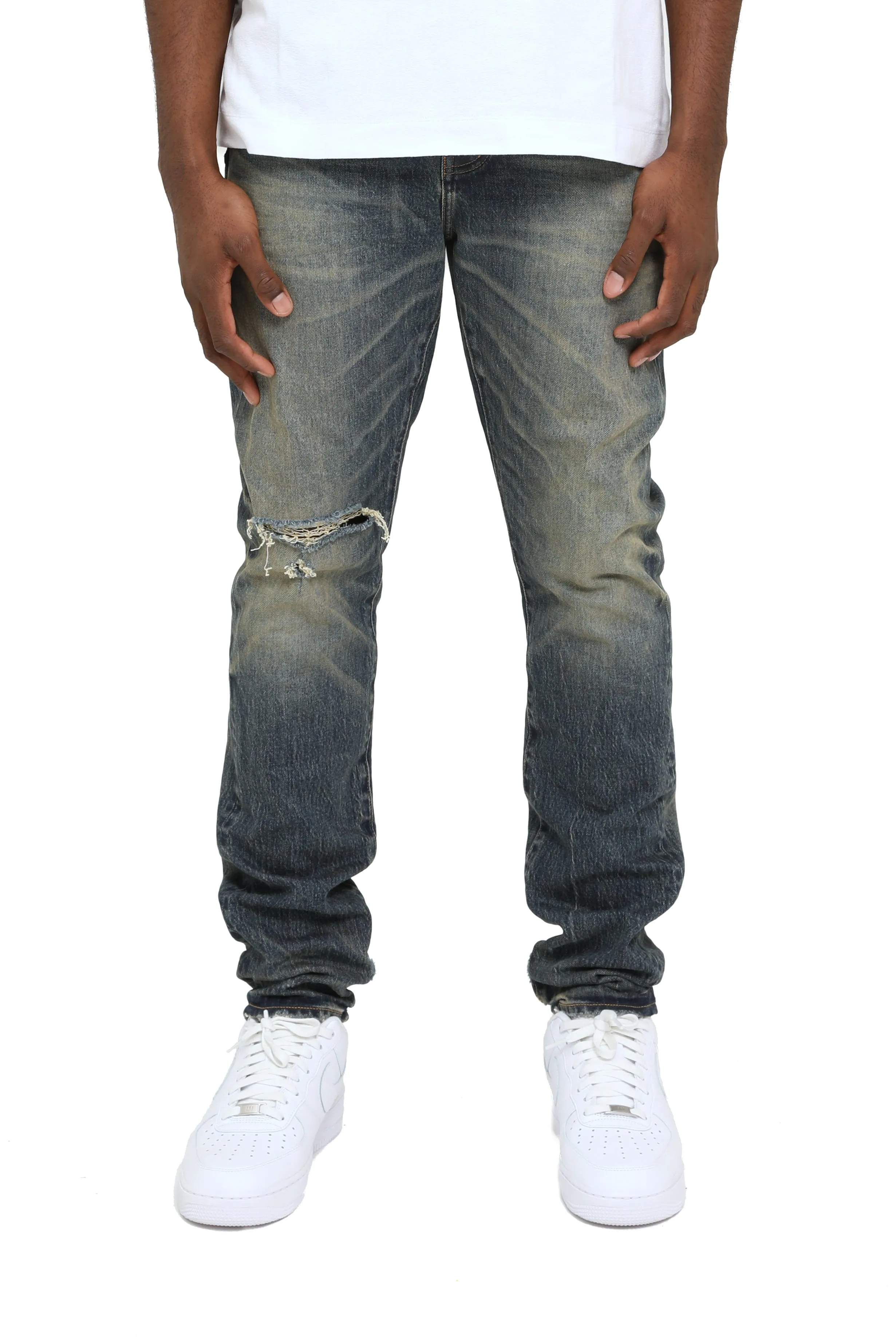 P005 Stratos Vintage Knee Slit sold by PURPLE BRAND