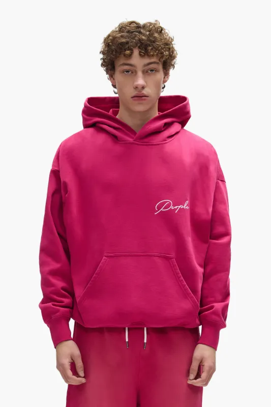 Signature Hoodie made by PURPLE BRAND