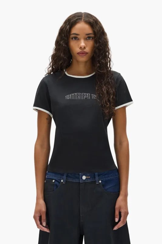 Collegiate Cut Tee made by PURPLE BRAND