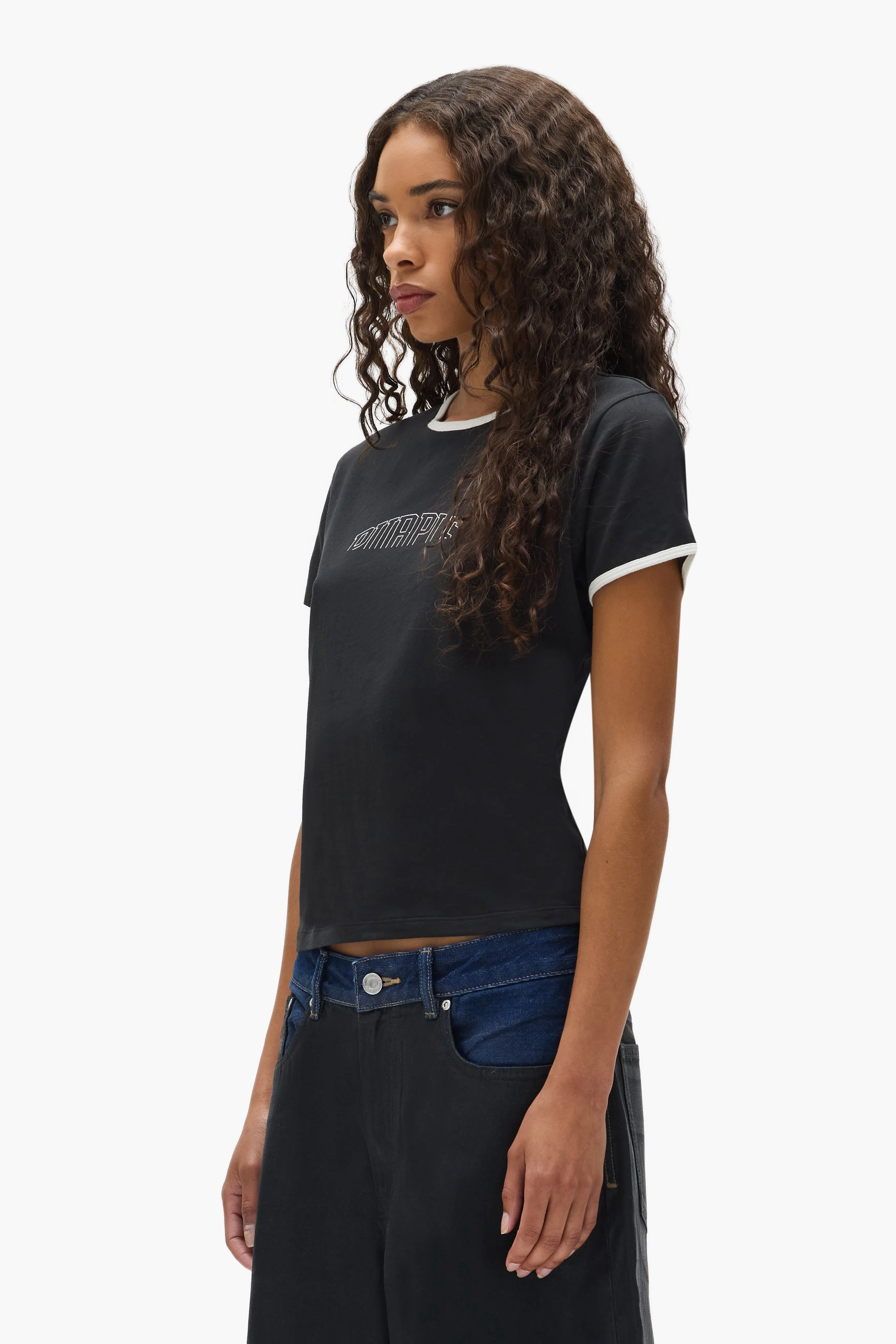 Collegiate Cut Tee sold by PURPLE BRAND product image thumbnail 2