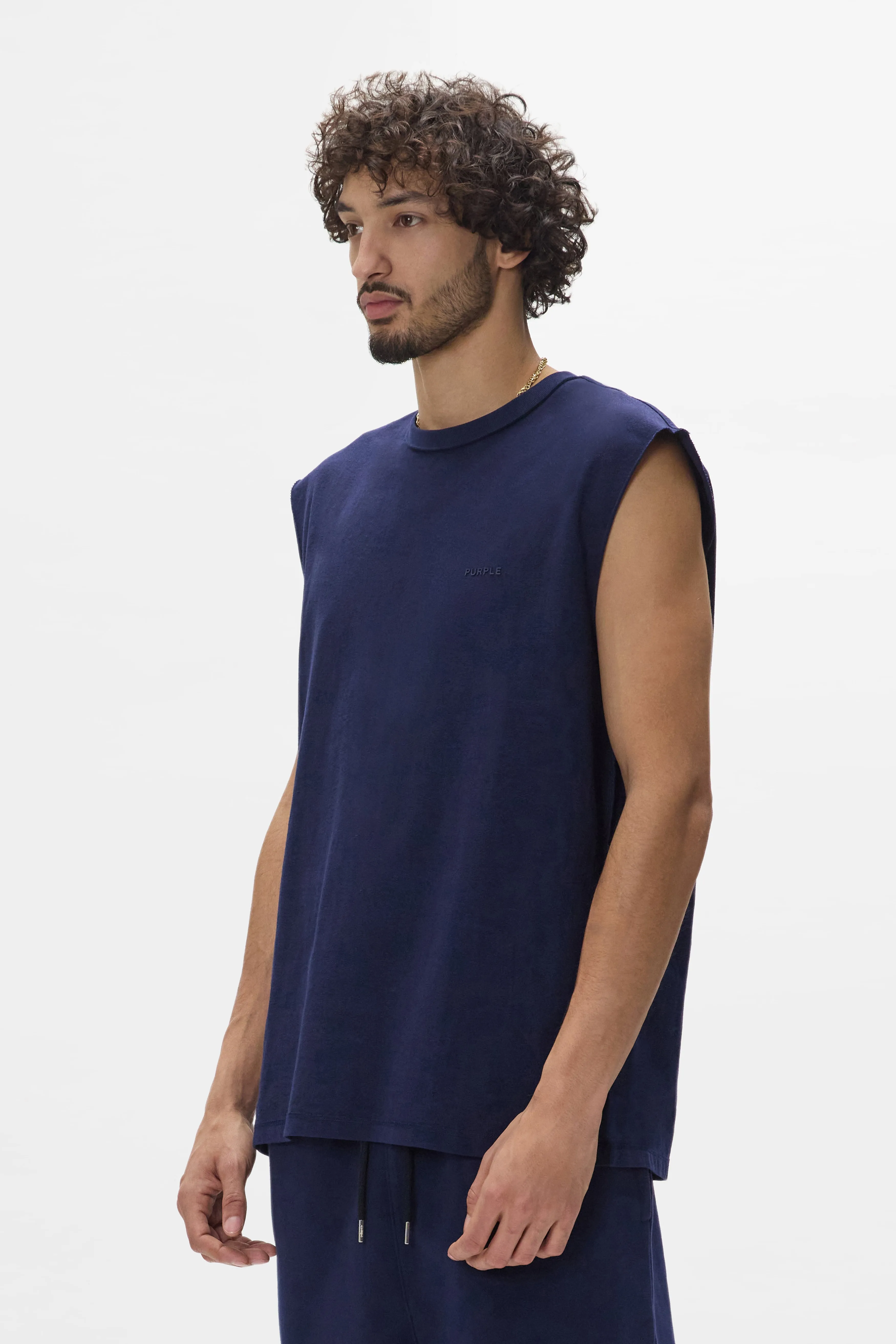 Basic Tank Top sold by PURPLE BRAND product image thumbnail 2
