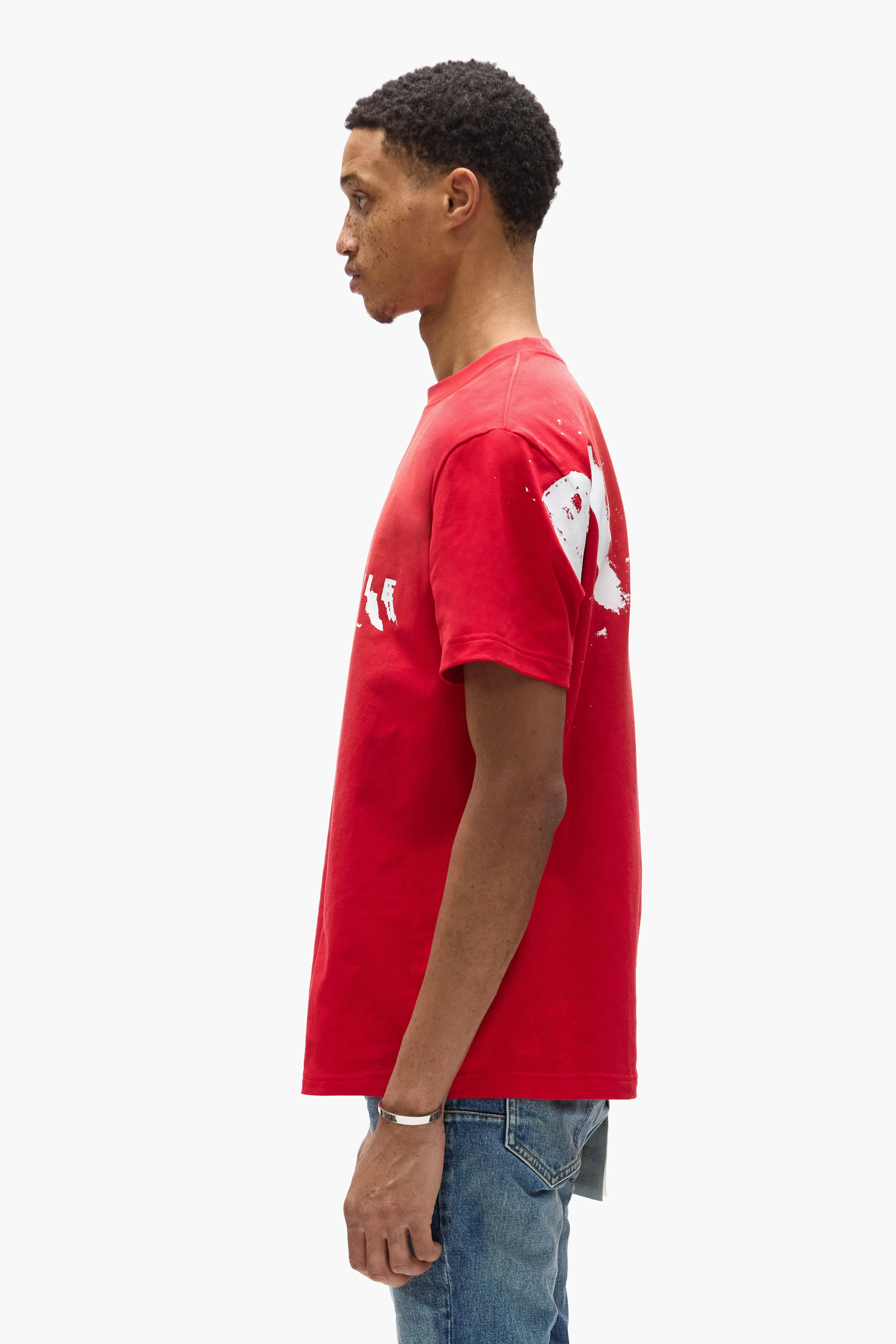 Painted Wordmark Tee sold by PURPLE BRAND product image thumbnail 2
